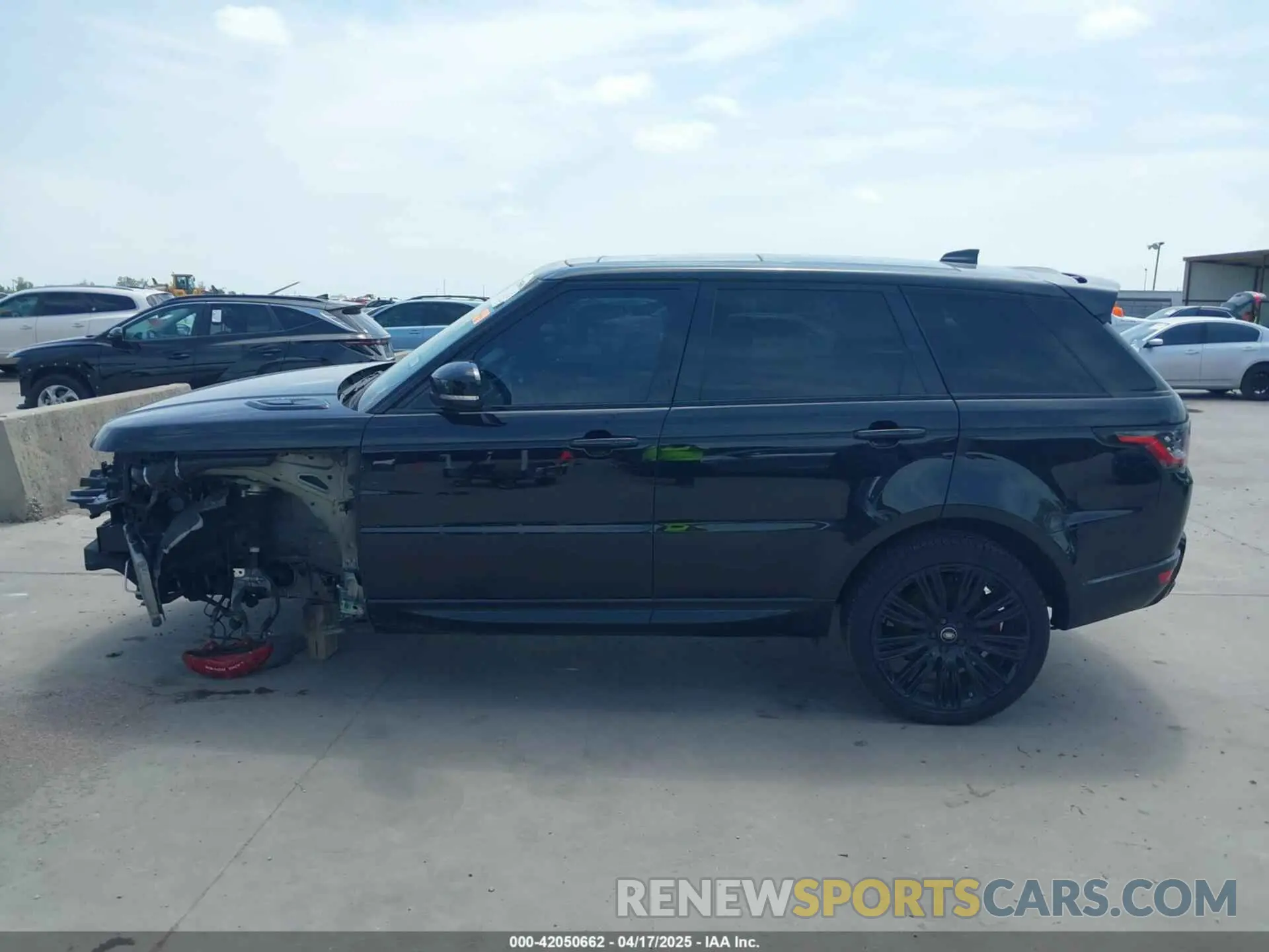 15 fotografías del automóvil dañado SALWR2SE8MA750470 LAND ROVER RANGE ROVER SPORT 2021