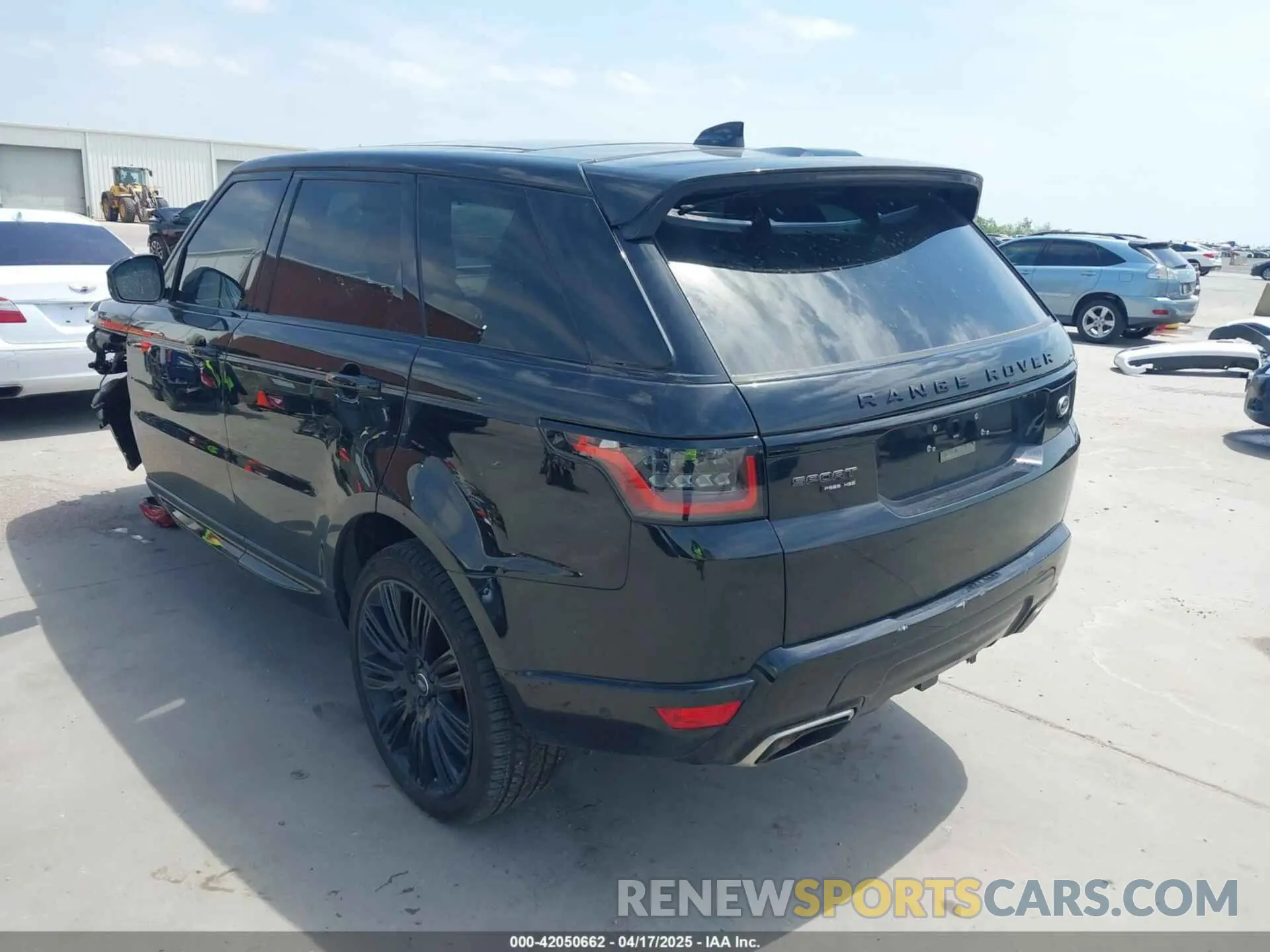 3 fotografías del automóvil dañado SALWR2SE8MA750470 LAND ROVER RANGE ROVER SPORT 2021