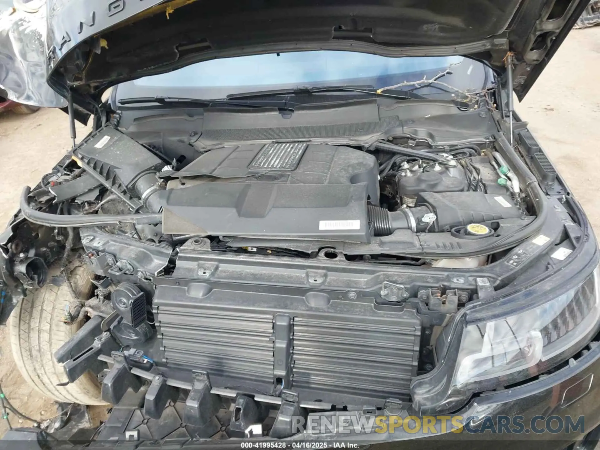 10 fotografías del automóvil dañado SALWR2SE8MA759704 LAND ROVER RANGE ROVER SPORT 2021