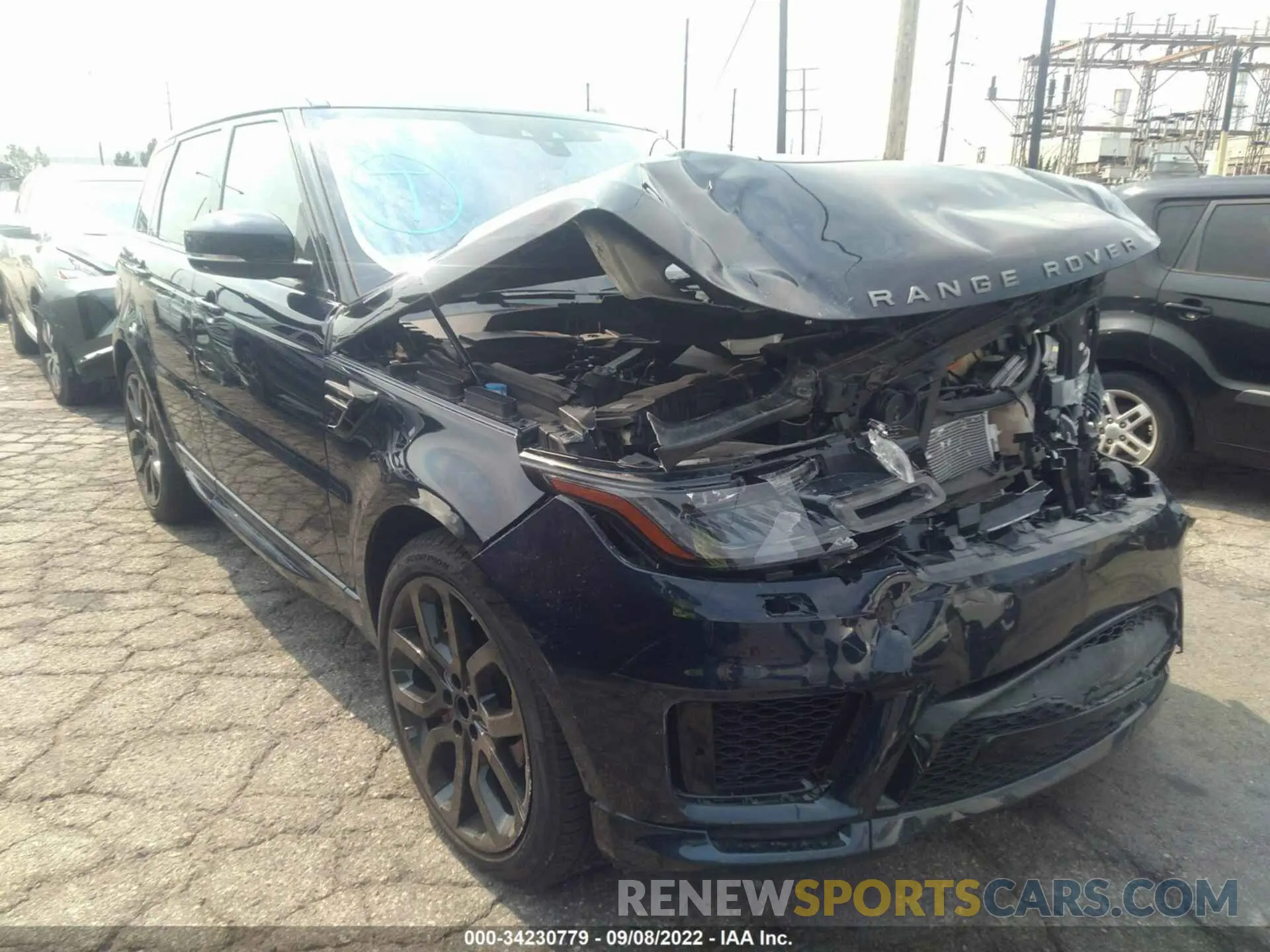 1 fotografías del automóvil dañado SALWR2SE8MA761193 LAND ROVER RANGE ROVER SPORT 2021