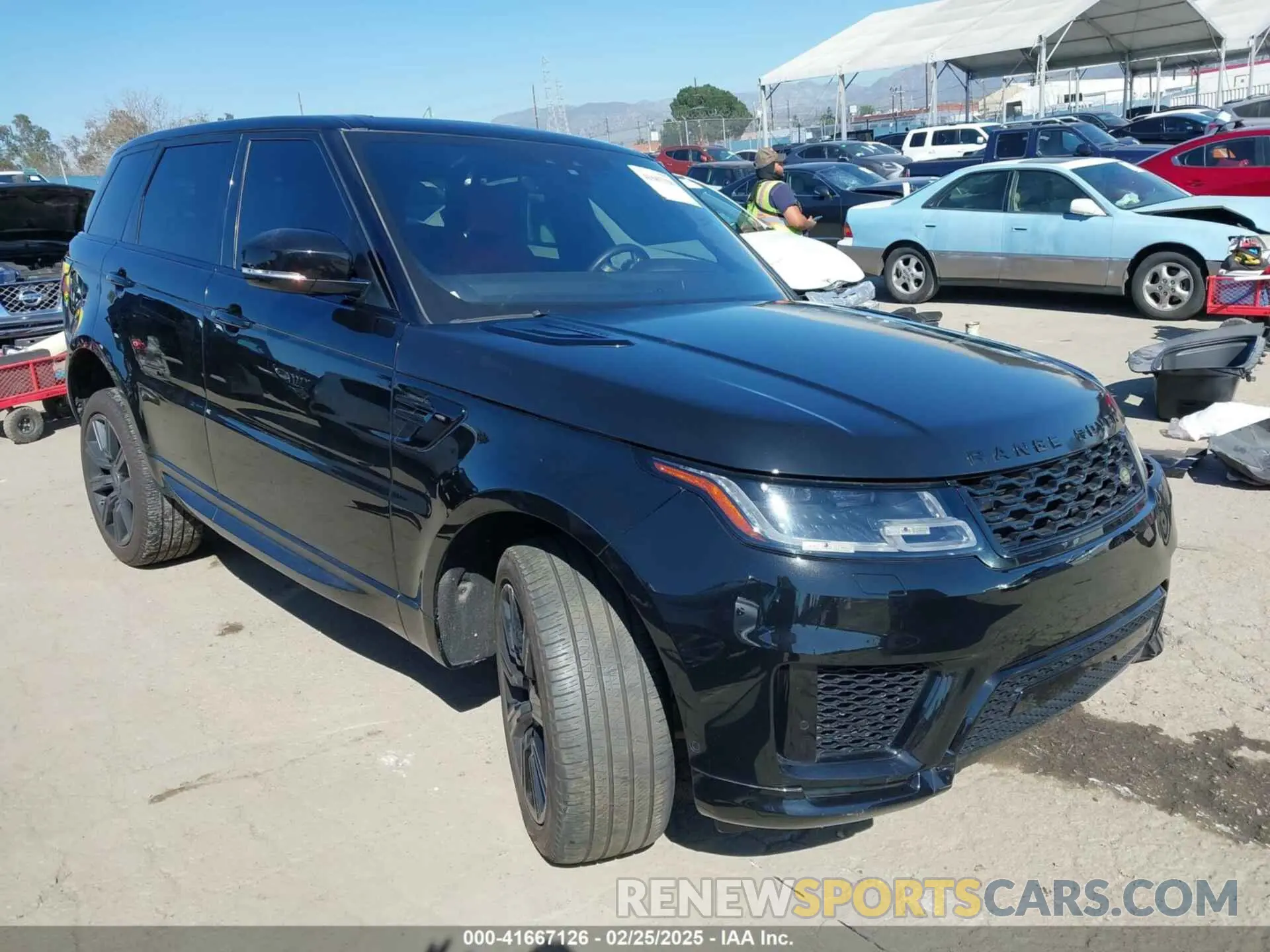 1 fotografías del automóvil dañado SALWR2SE9MA768766 LAND ROVER RANGE ROVER SPORT 2021