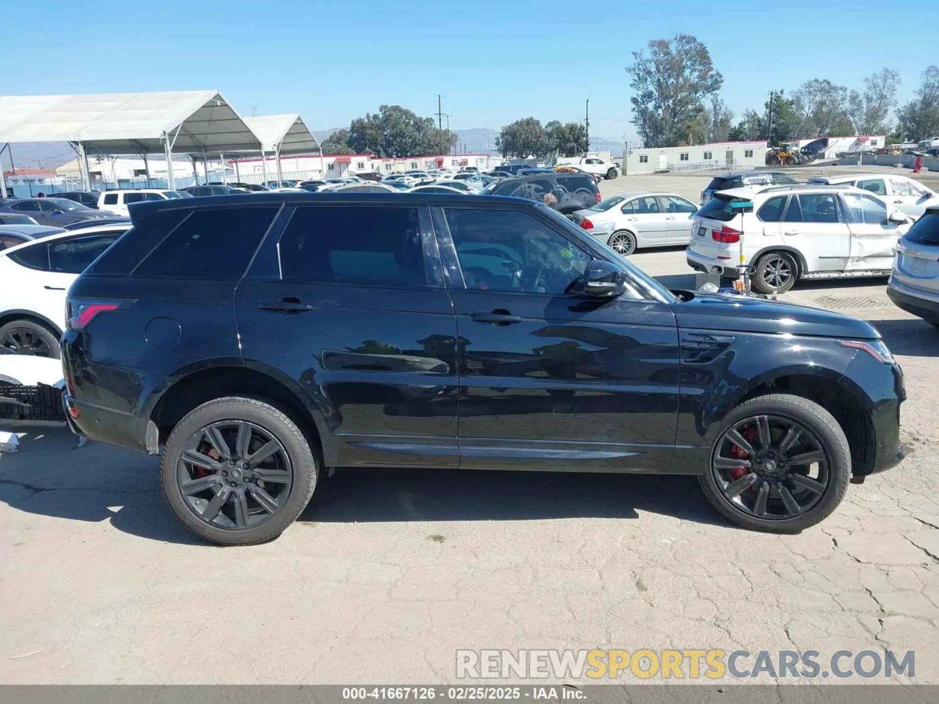 14 fotografías del automóvil dañado SALWR2SE9MA768766 LAND ROVER RANGE ROVER SPORT 2021