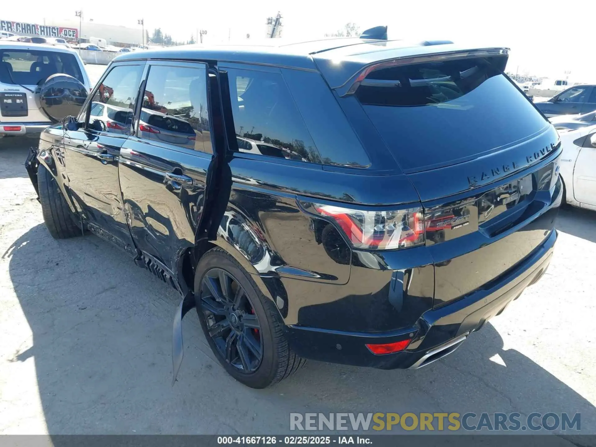 3 fotografías del automóvil dañado SALWR2SE9MA768766 LAND ROVER RANGE ROVER SPORT 2021