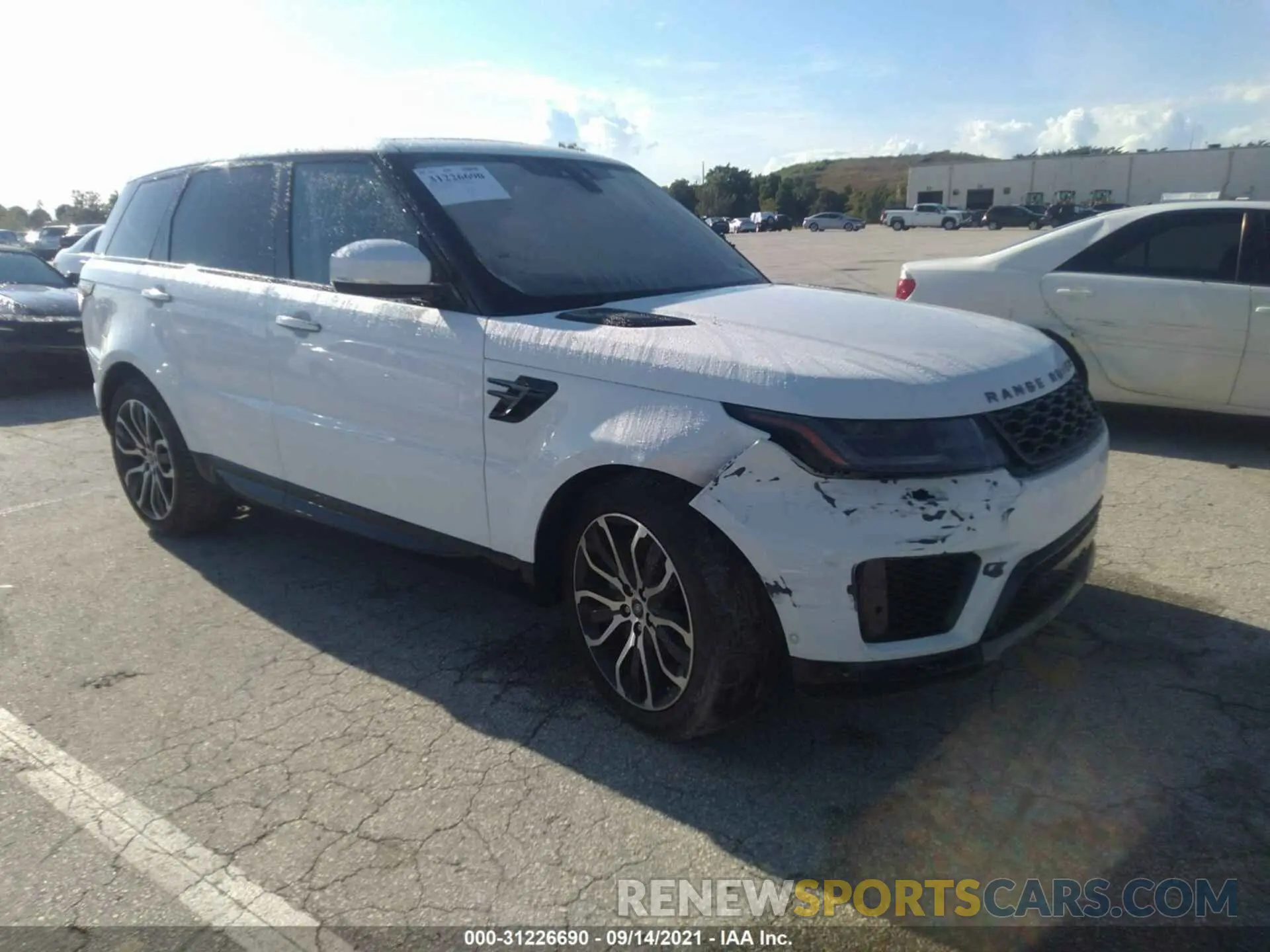 1 fotografías del automóvil dañado SALWR2SU0MA755220 LAND ROVER RANGE ROVER SPORT 2021