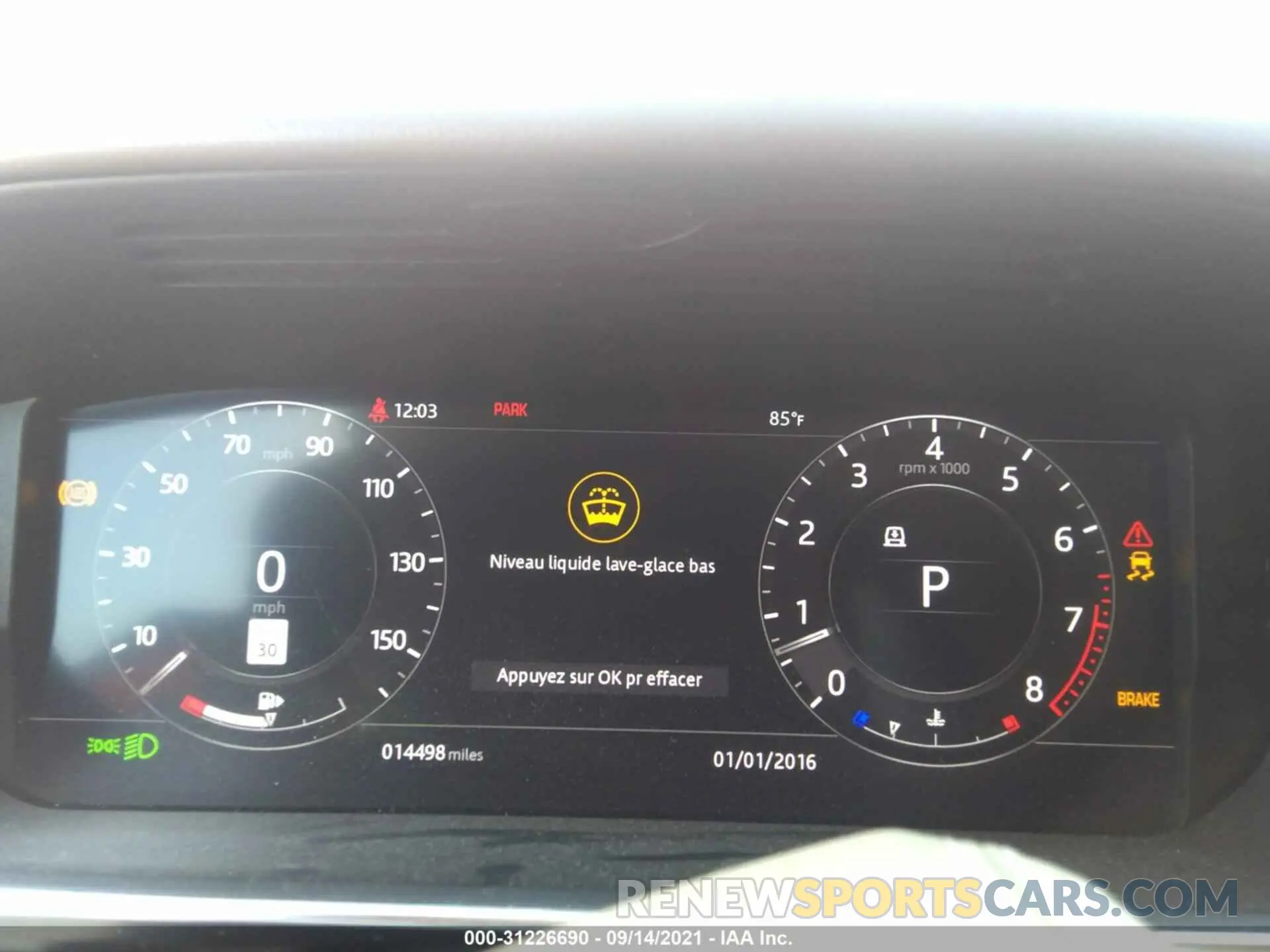 7 fotografías del automóvil dañado SALWR2SU0MA755220 LAND ROVER RANGE ROVER SPORT 2021