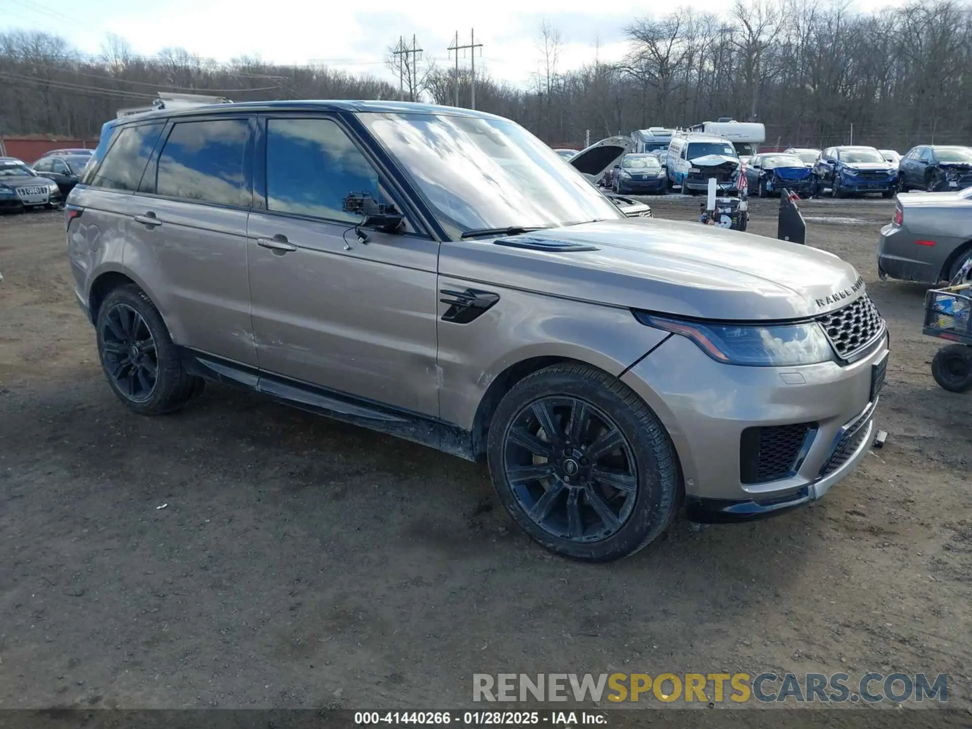 1 fotografías del automóvil dañado SALWR2SU1MA773290 LAND ROVER RANGE ROVER SPORT 2021