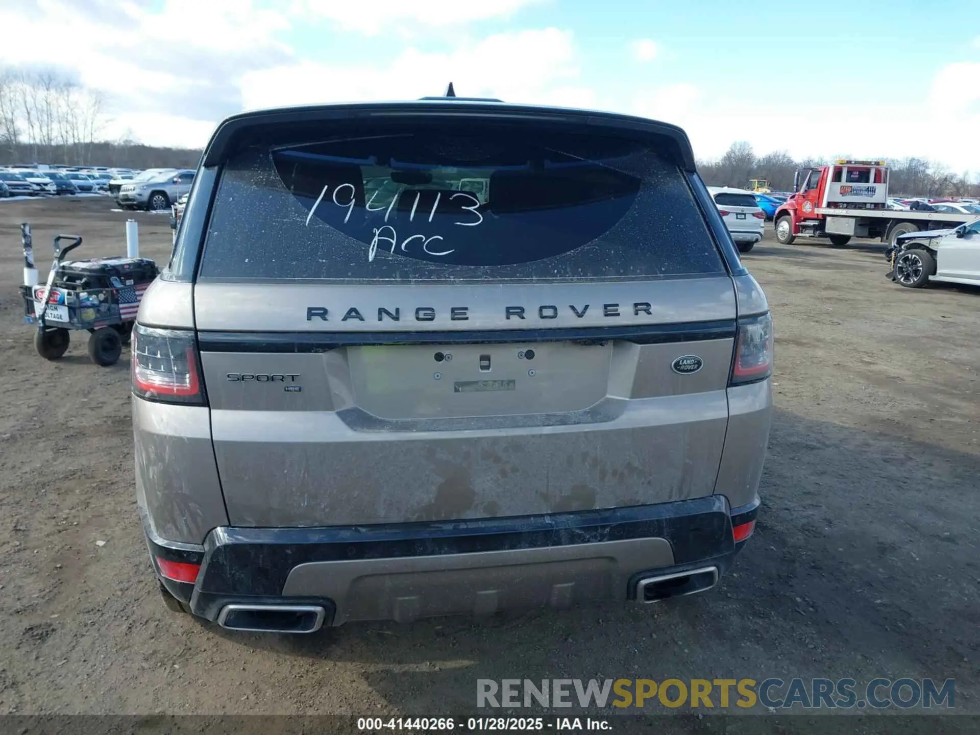 16 fotografías del automóvil dañado SALWR2SU1MA773290 LAND ROVER RANGE ROVER SPORT 2021
