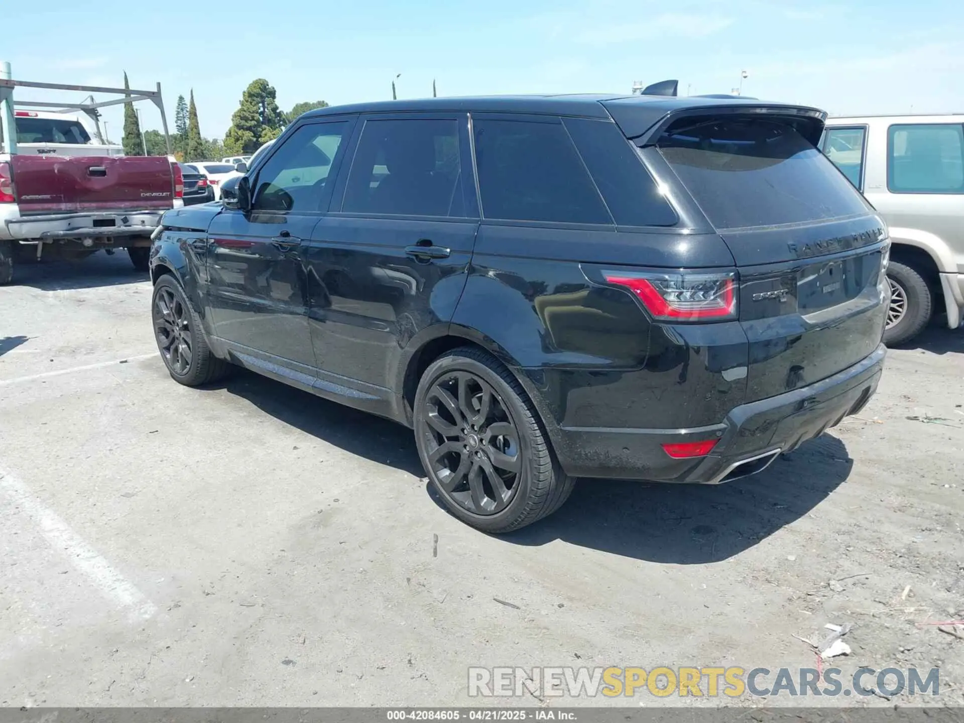 3 fotografías del automóvil dañado SALWR2SU5MA785393 LAND ROVER RANGE ROVER SPORT 2021