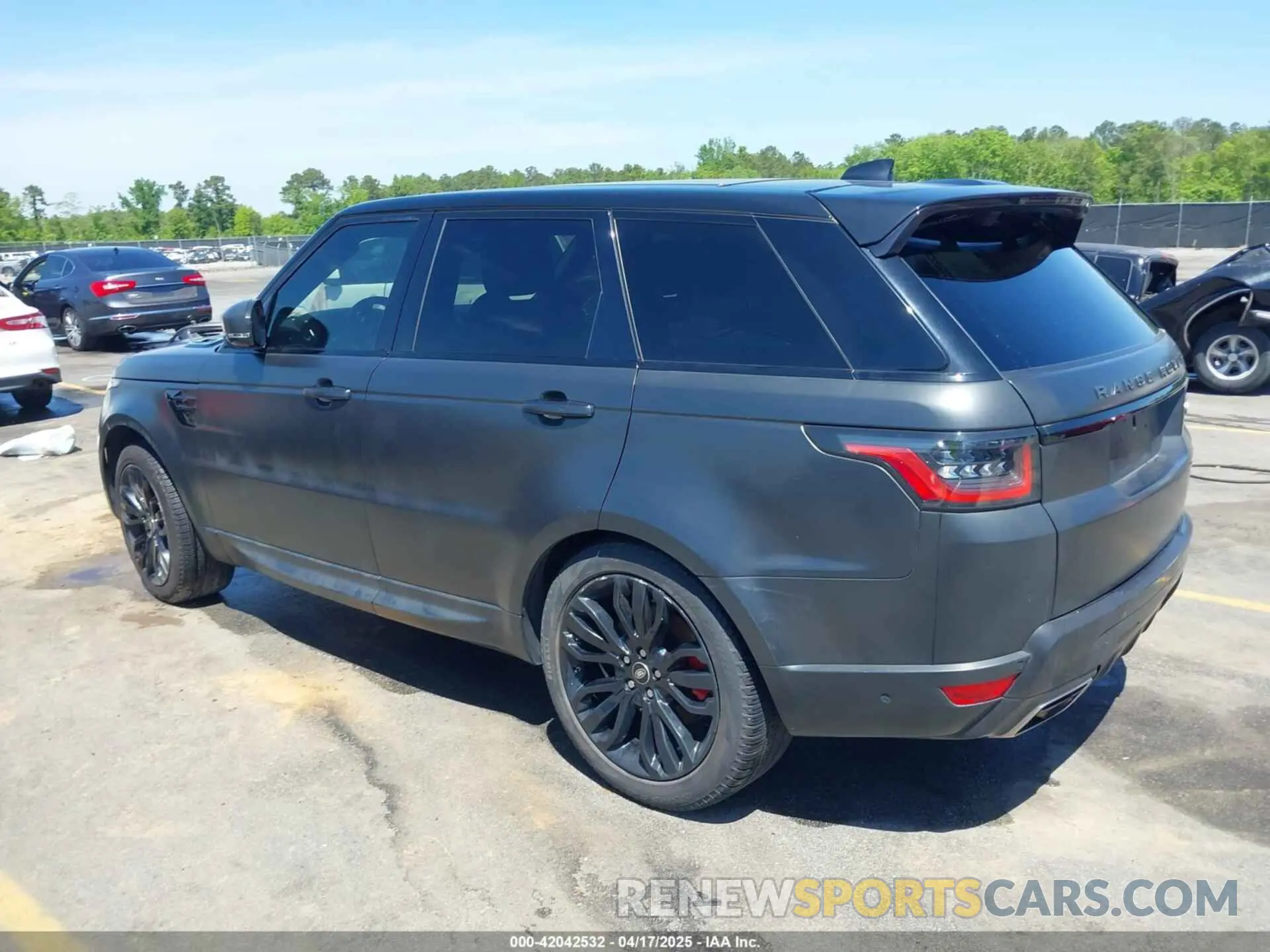 3 fotografías del automóvil dañado SALWR2SU6MA772359 LAND ROVER RANGE ROVER SPORT 2021