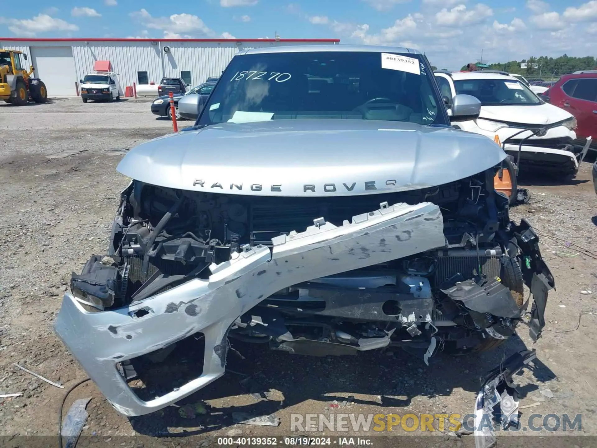 13 fotografías del automóvil dañado SALWR2SU7MA778669 LAND ROVER RANGE ROVER SPORT 2021