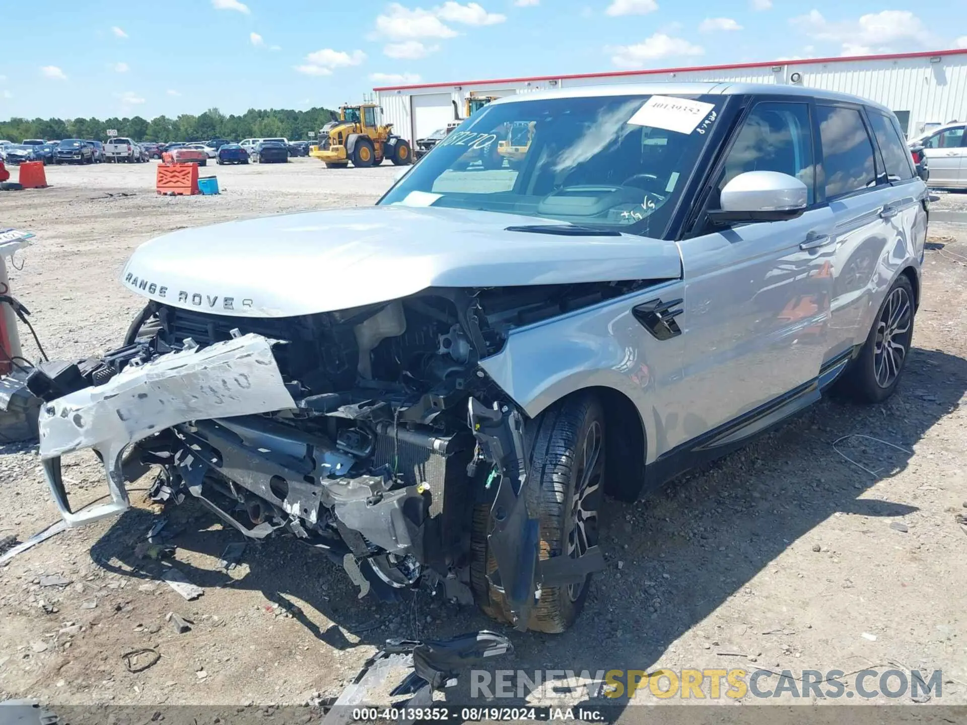 2 fotografías del automóvil dañado SALWR2SU7MA778669 LAND ROVER RANGE ROVER SPORT 2021