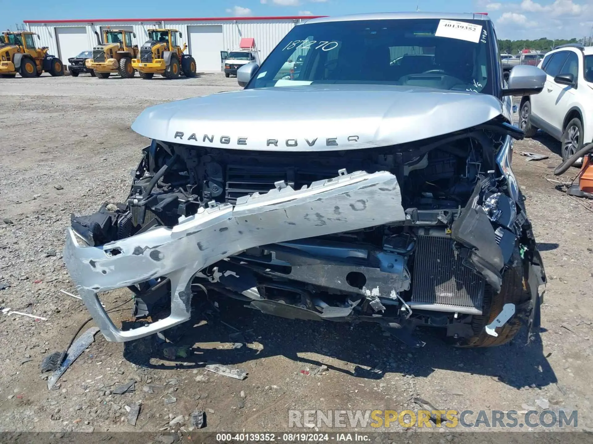 6 fotografías del automóvil dañado SALWR2SU7MA778669 LAND ROVER RANGE ROVER SPORT 2021