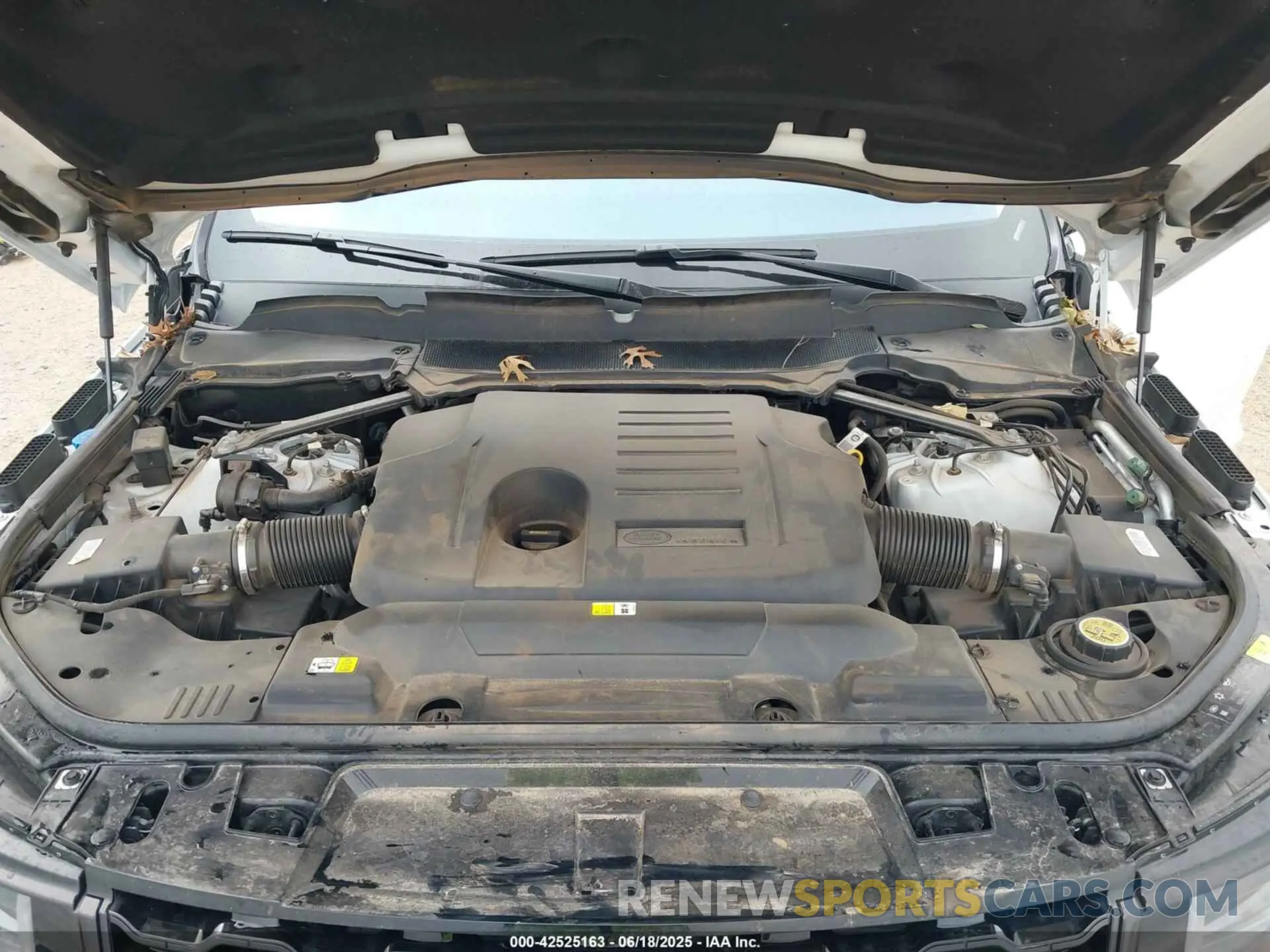 10 fotografías del automóvil dañado SALWS2RU3MA795558 LAND ROVER RANGE ROVER SPORT 2021