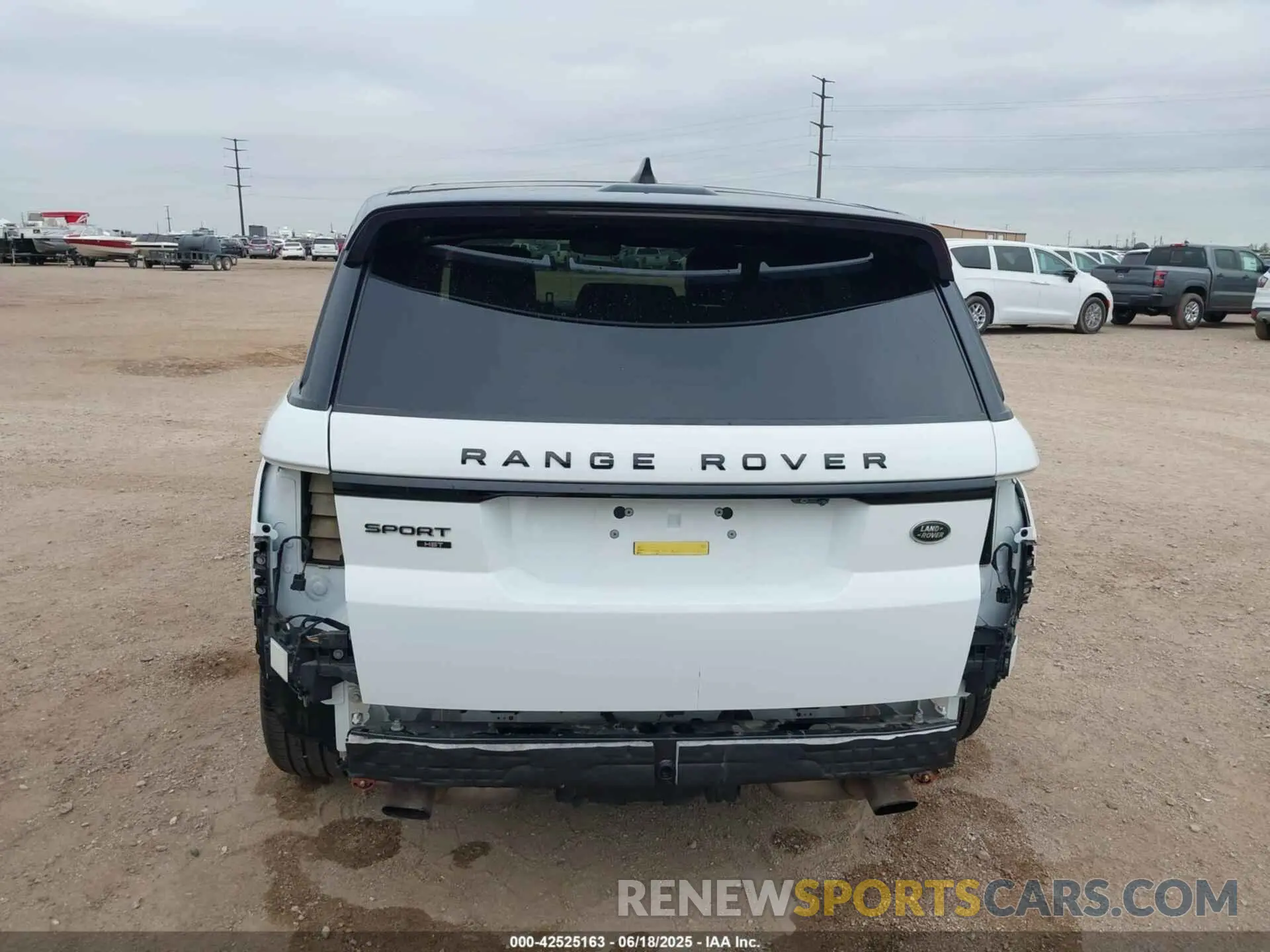 17 fotografías del automóvil dañado SALWS2RU3MA795558 LAND ROVER RANGE ROVER SPORT 2021