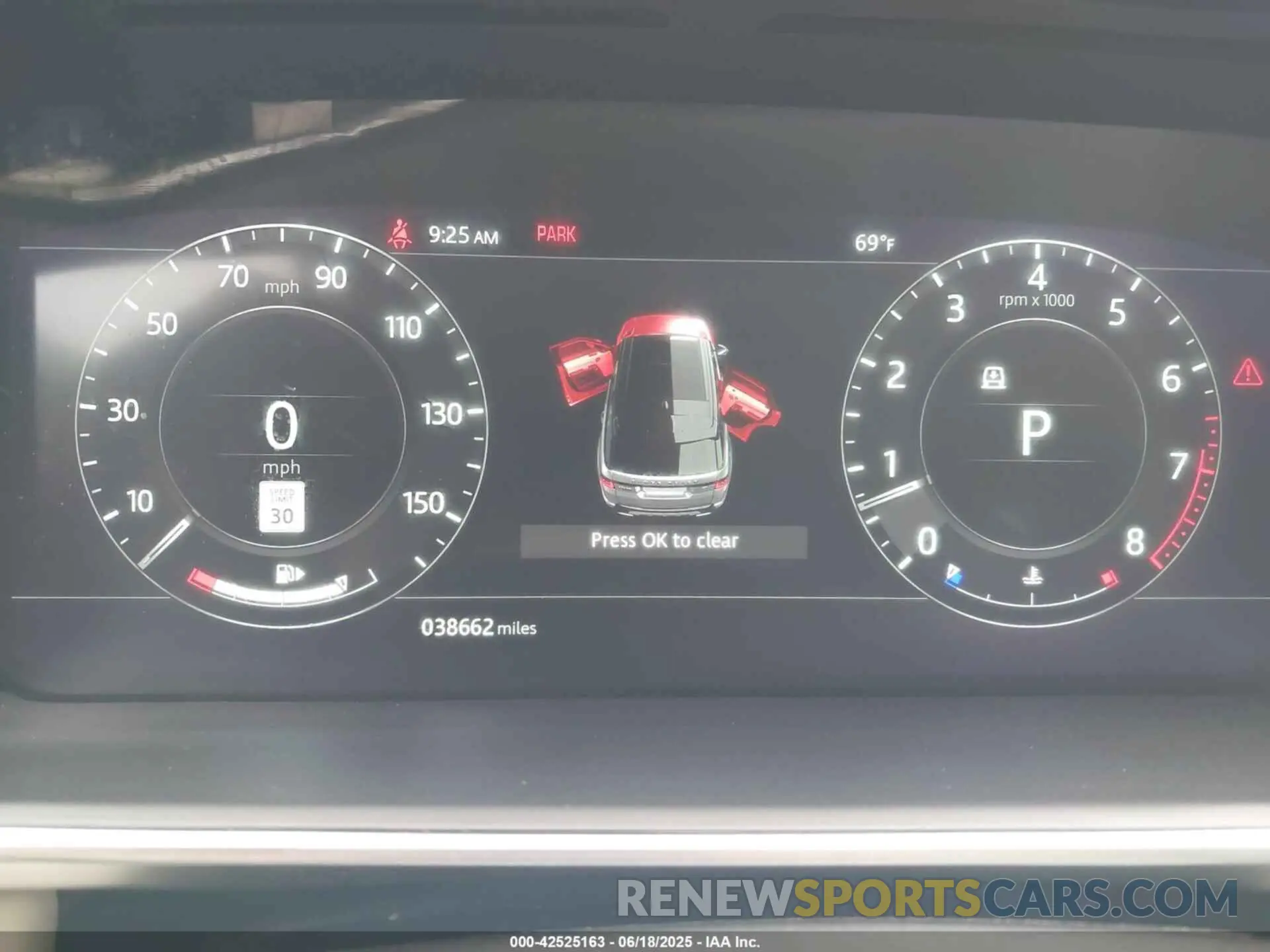 7 fotografías del automóvil dañado SALWS2RU3MA795558 LAND ROVER RANGE ROVER SPORT 2021
