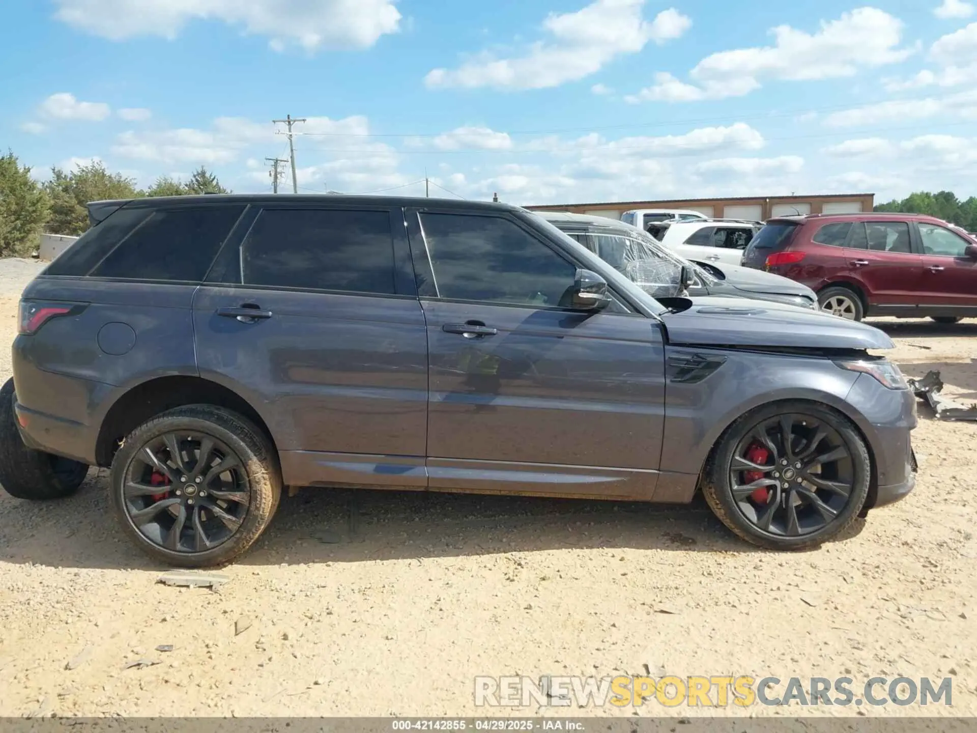 12 fotografías del automóvil dañado SALWS2RU6MA787289 LAND ROVER RANGE ROVER SPORT 2021