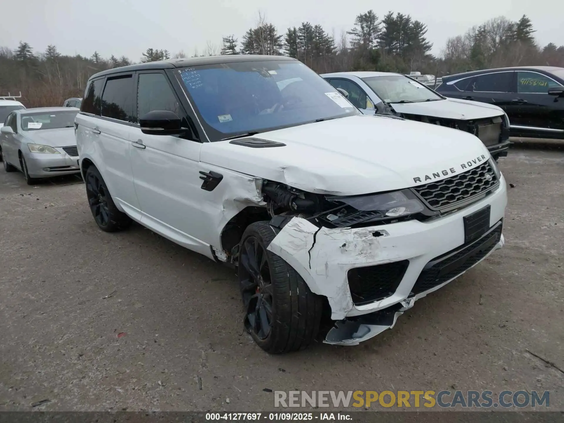 1 fotografías del automóvil dañado SALWS2RU8MA784331 LAND ROVER RANGE ROVER SPORT 2021