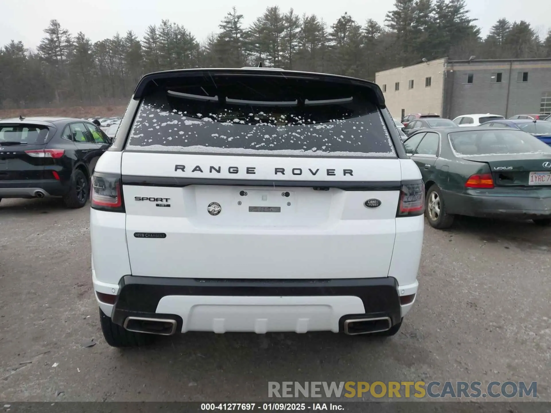 16 fotografías del automóvil dañado SALWS2RU8MA784331 LAND ROVER RANGE ROVER SPORT 2021