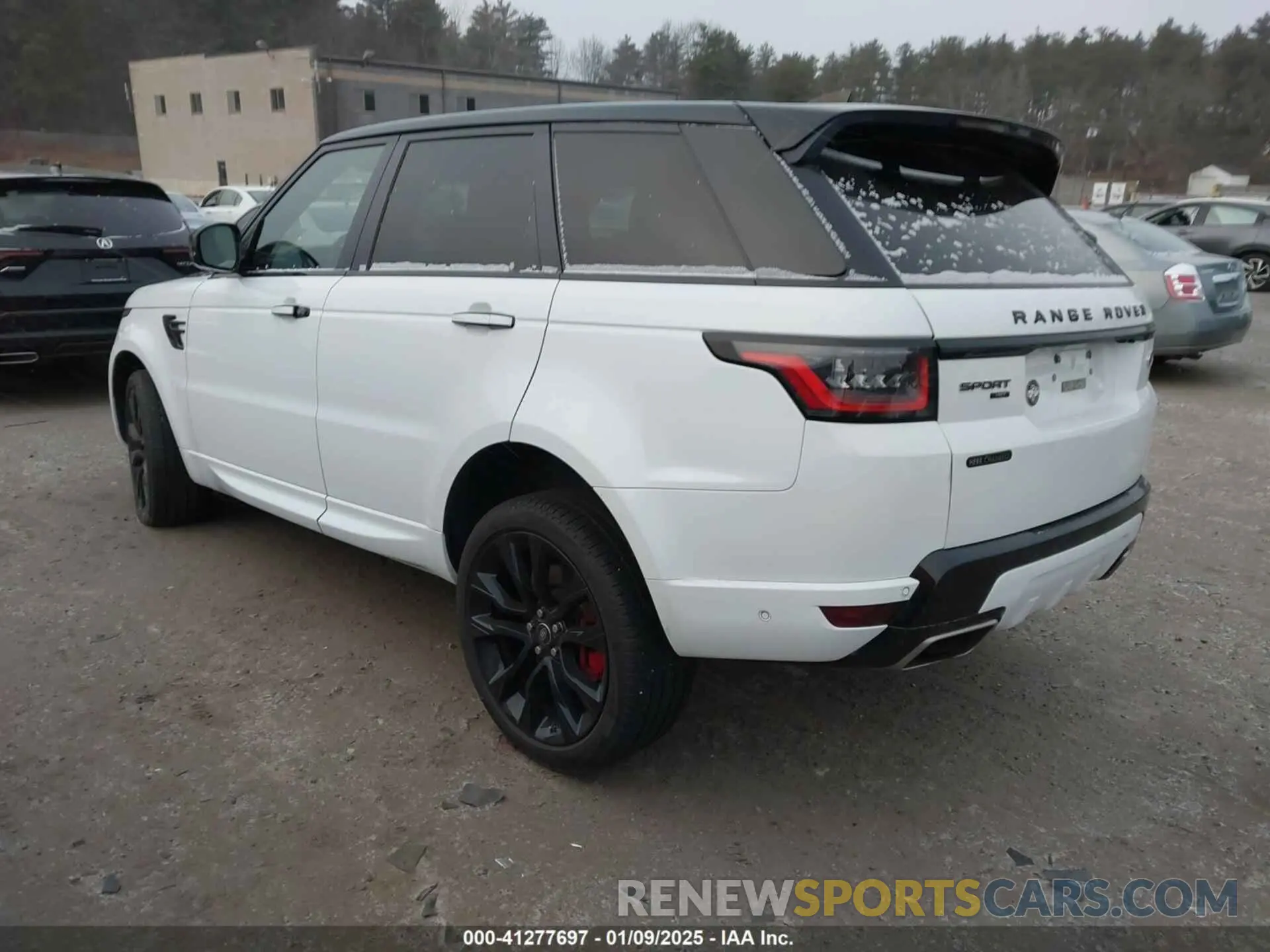 3 fotografías del automóvil dañado SALWS2RU8MA784331 LAND ROVER RANGE ROVER SPORT 2021