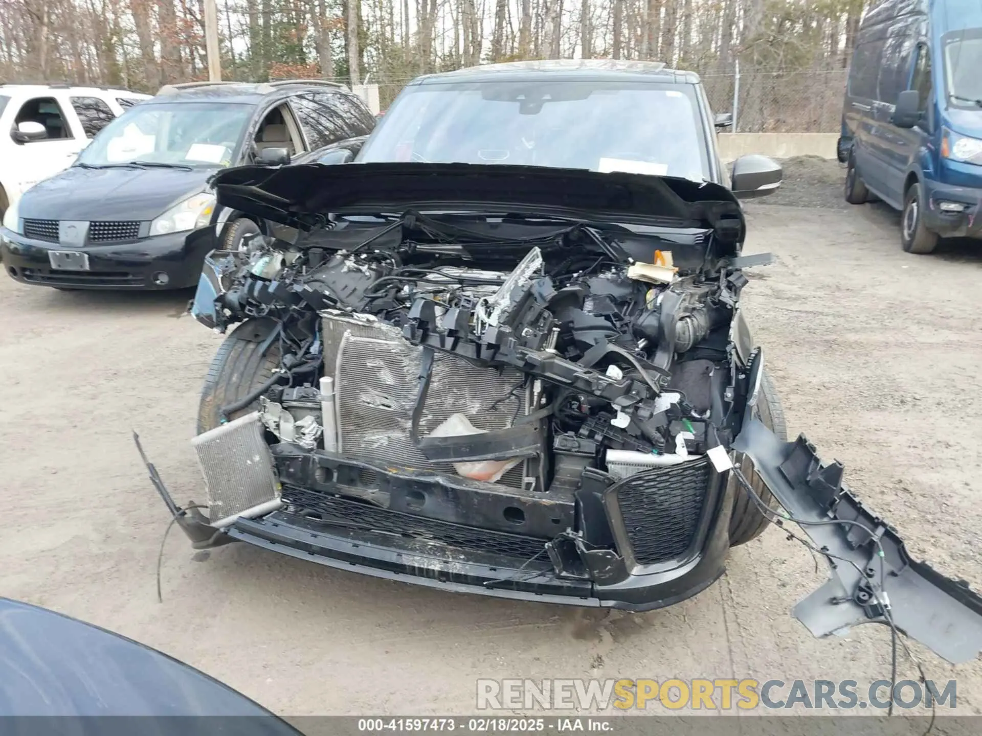 12 fotografías del automóvil dañado SALWZ2RE2MA762507 LAND ROVER RANGE ROVER SPORT 2021