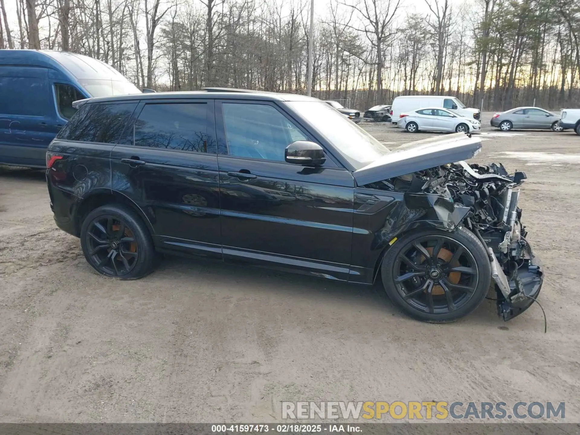 13 fotografías del automóvil dañado SALWZ2RE2MA762507 LAND ROVER RANGE ROVER SPORT 2021