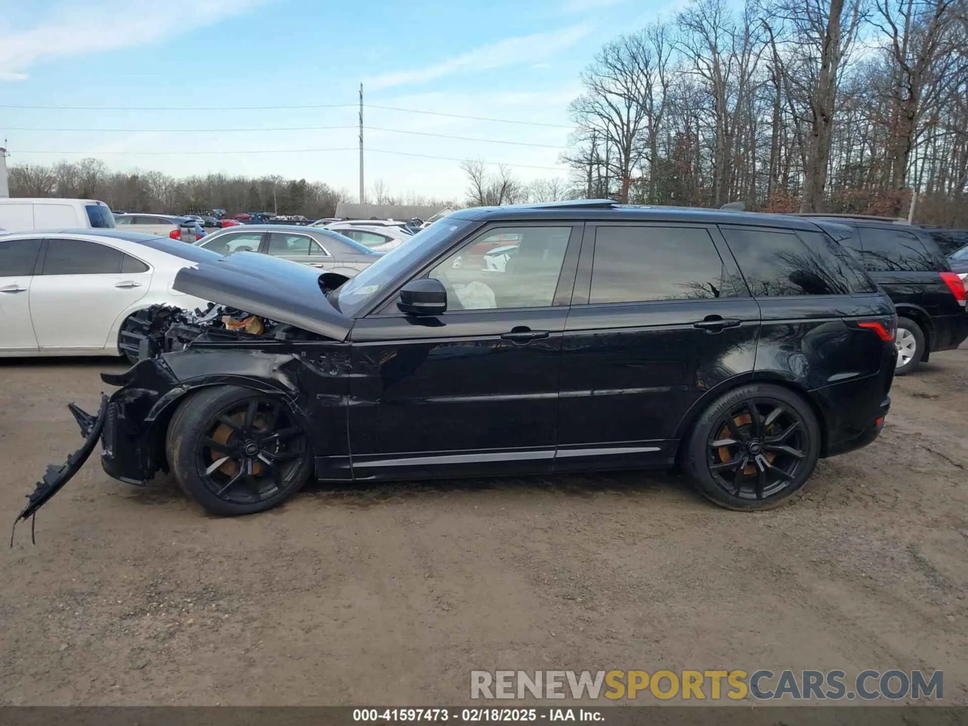 14 fotografías del automóvil dañado SALWZ2RE2MA762507 LAND ROVER RANGE ROVER SPORT 2021