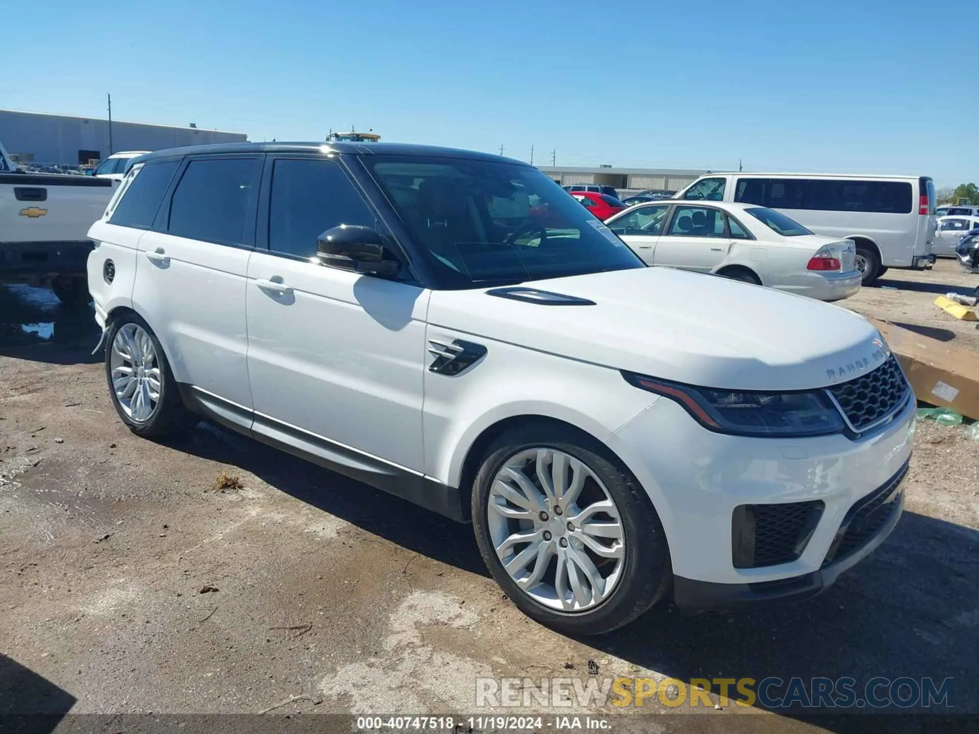 1 fotografías del automóvil dañado SALWG2SU7NA208680 LAND ROVER RANGE ROVER SPORT 2022