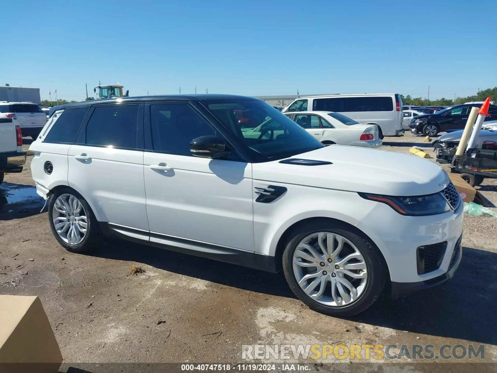 14 fotografías del automóvil dañado SALWG2SU7NA208680 LAND ROVER RANGE ROVER SPORT 2022