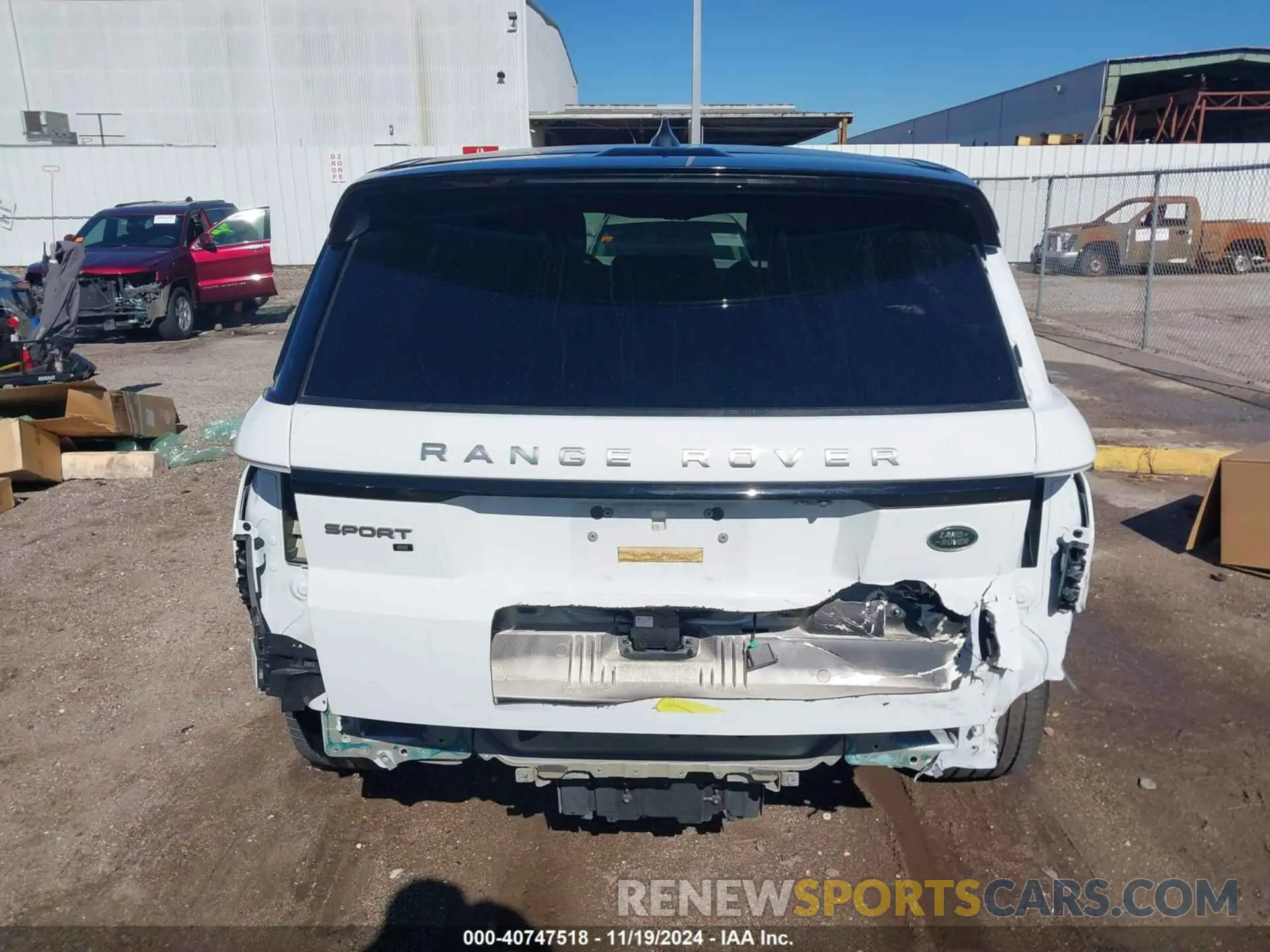 17 fotografías del automóvil dañado SALWG2SU7NA208680 LAND ROVER RANGE ROVER SPORT 2022