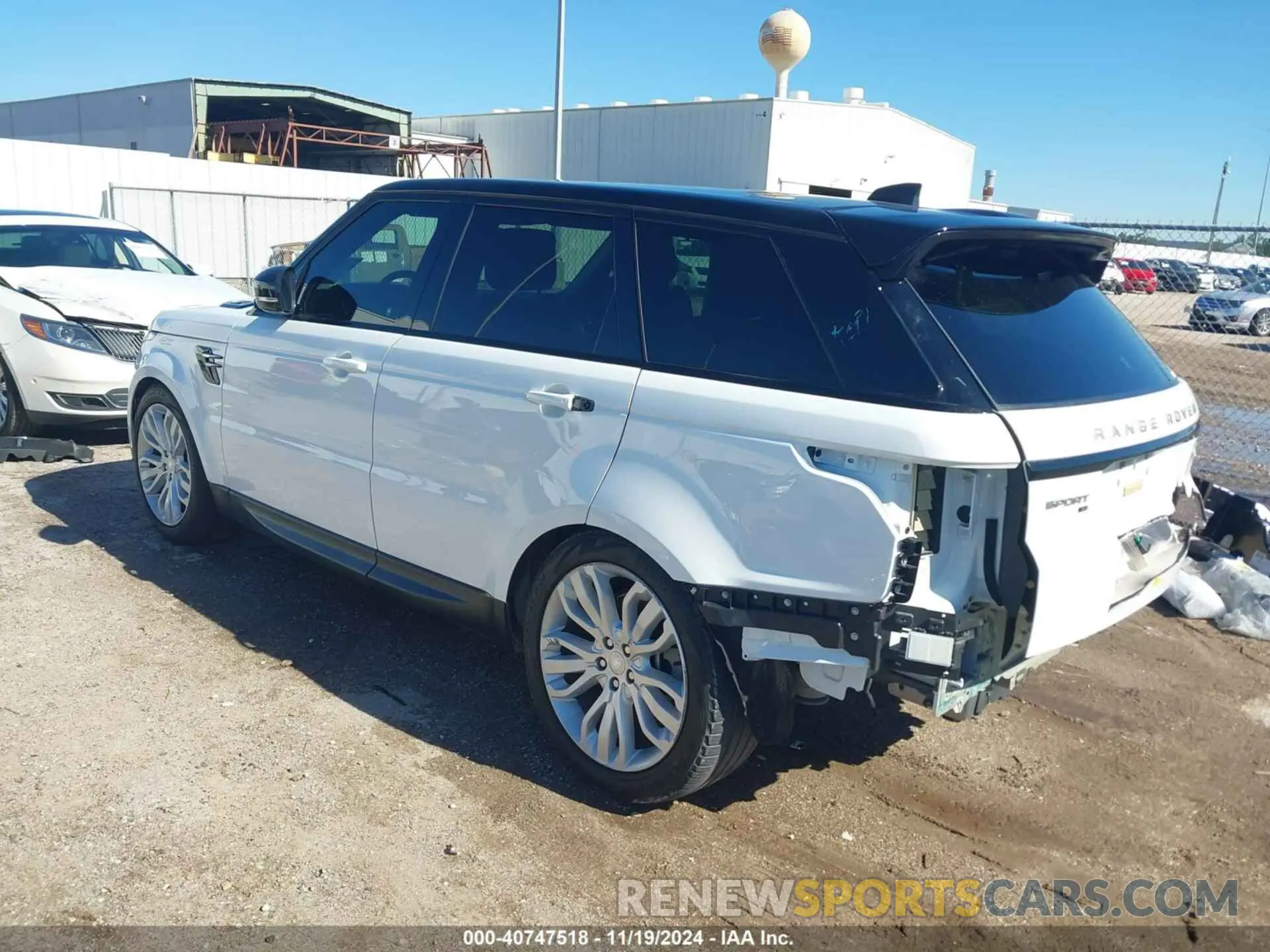 3 fotografías del automóvil dañado SALWG2SU7NA208680 LAND ROVER RANGE ROVER SPORT 2022