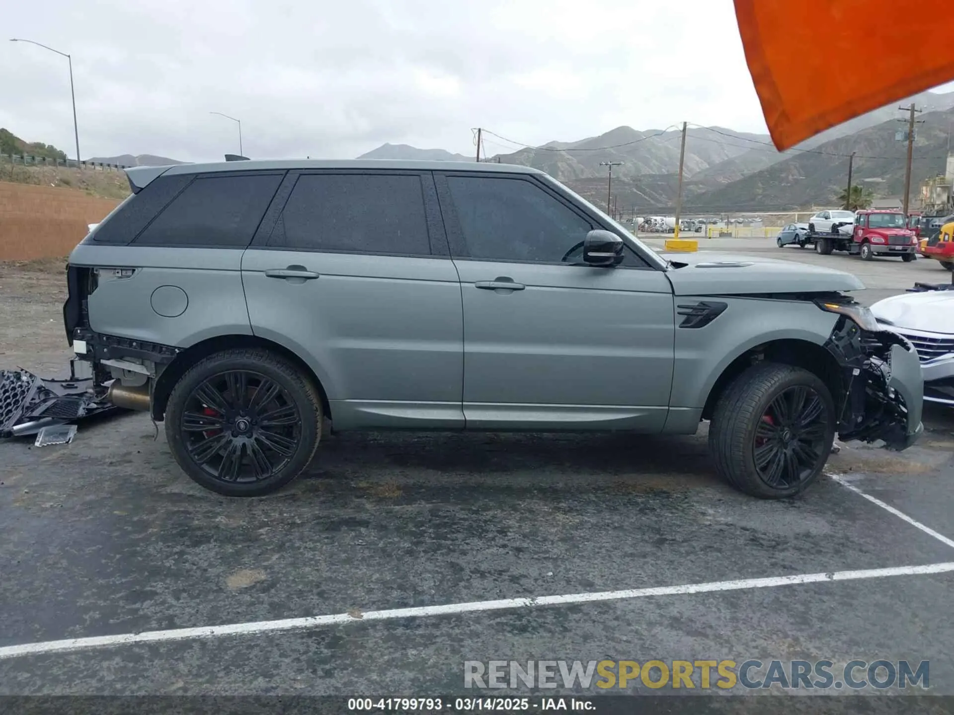 14 fotografías del automóvil dañado SALWR2SE7NA215082 LAND ROVER RANGE ROVER SPORT 2022