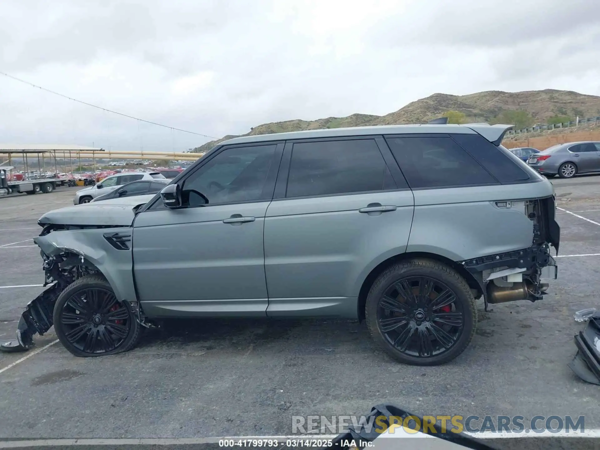 15 fotografías del automóvil dañado SALWR2SE7NA215082 LAND ROVER RANGE ROVER SPORT 2022