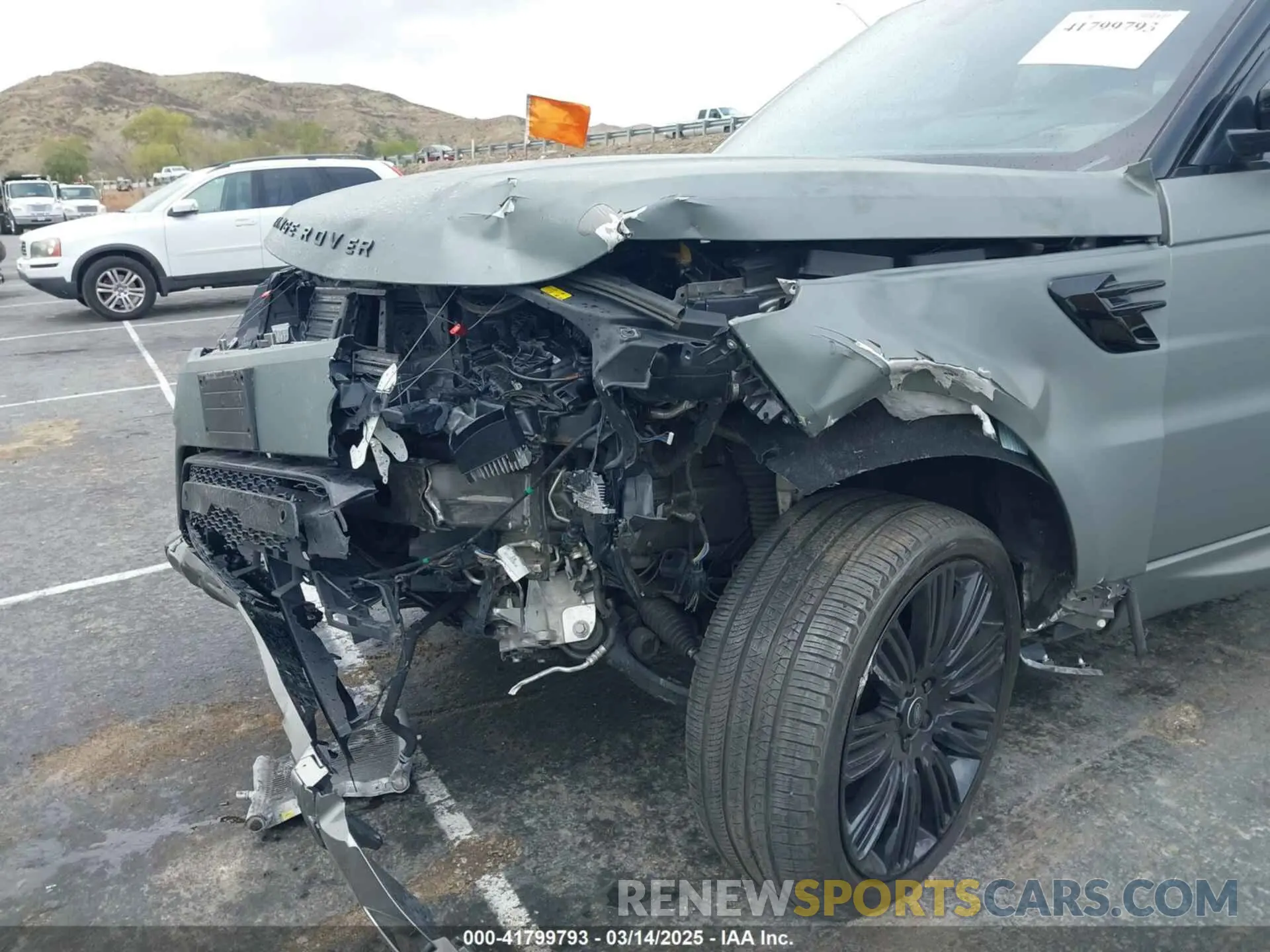 6 fotografías del automóvil dañado SALWR2SE7NA215082 LAND ROVER RANGE ROVER SPORT 2022