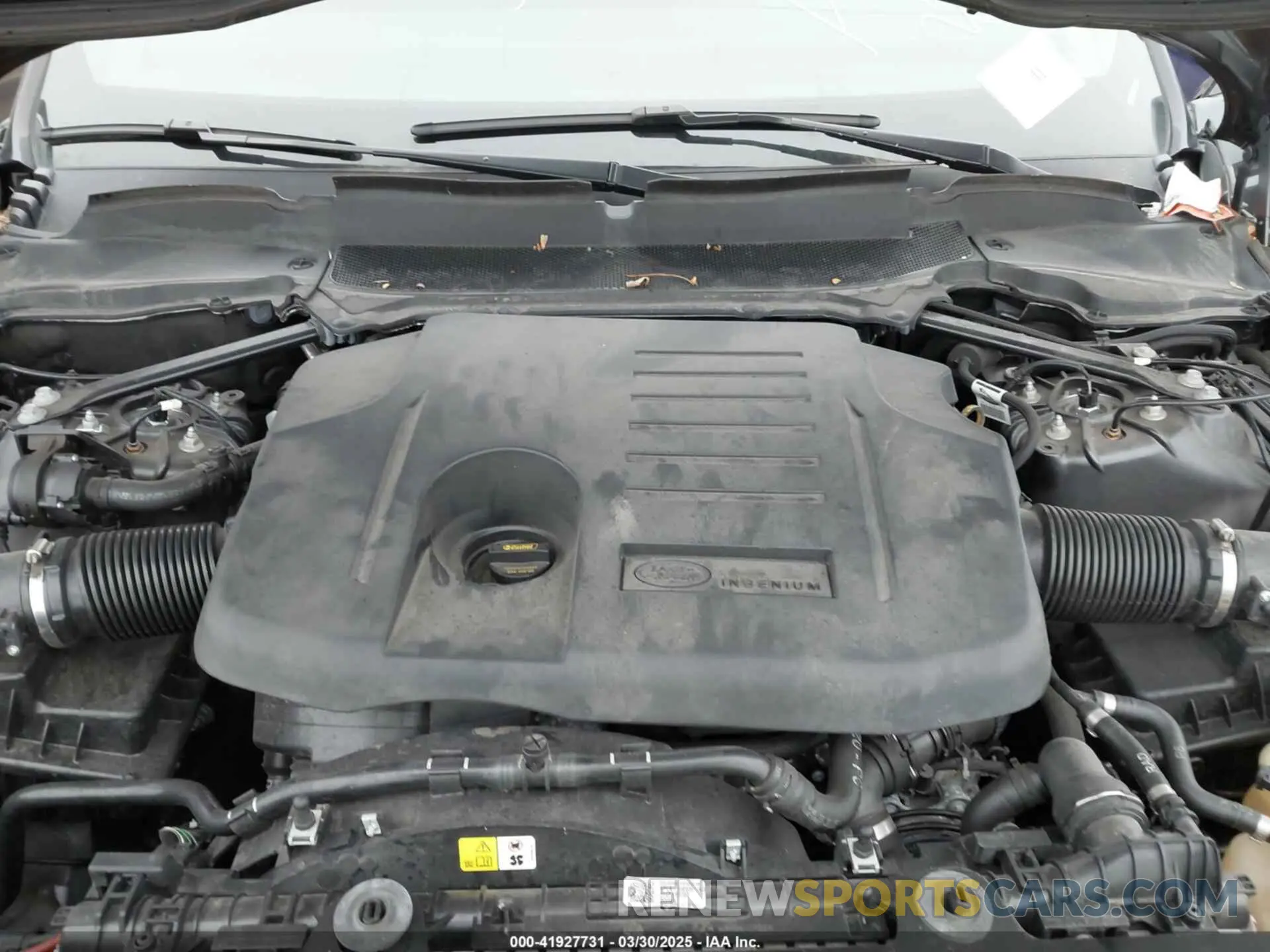 10 fotografías del automóvil dañado SALWS2RUXNA238891 LAND ROVER RANGE ROVER SPORT 2022