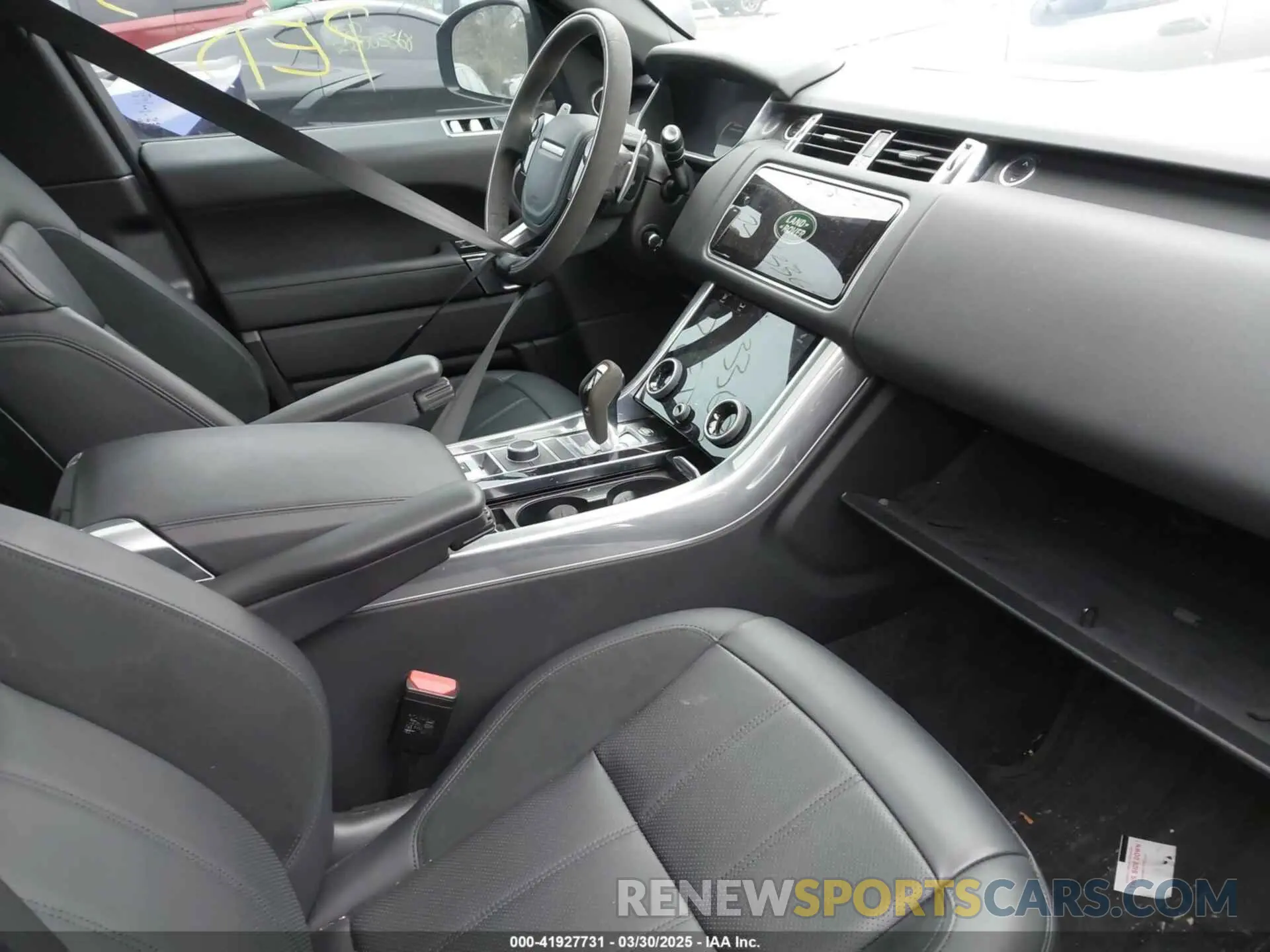 5 fotografías del automóvil dañado SALWS2RUXNA238891 LAND ROVER RANGE ROVER SPORT 2022