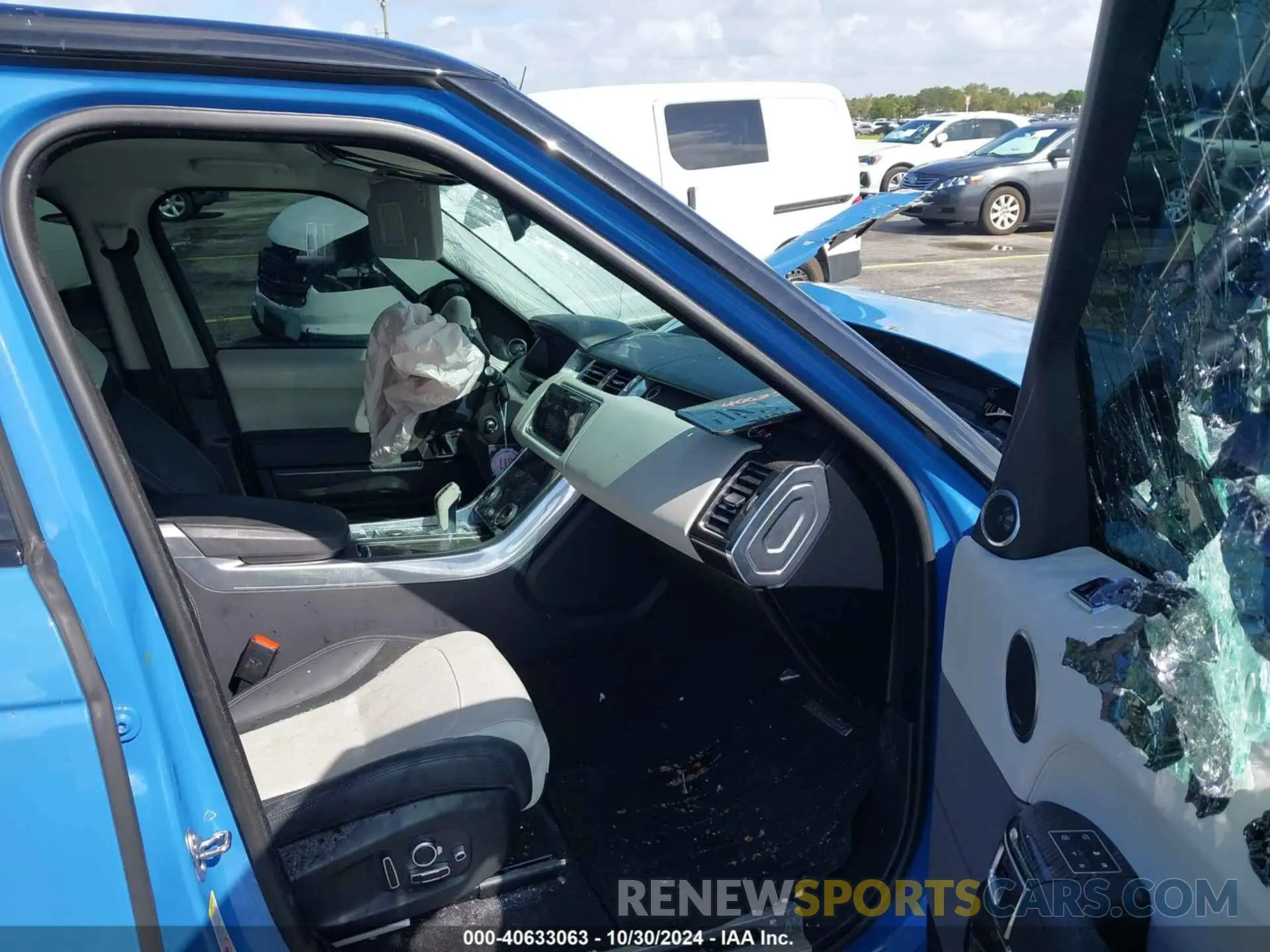 5 fotografías del automóvil dañado SALWZ2RE6NA241274 LAND ROVER RANGE ROVER SPORT 2022