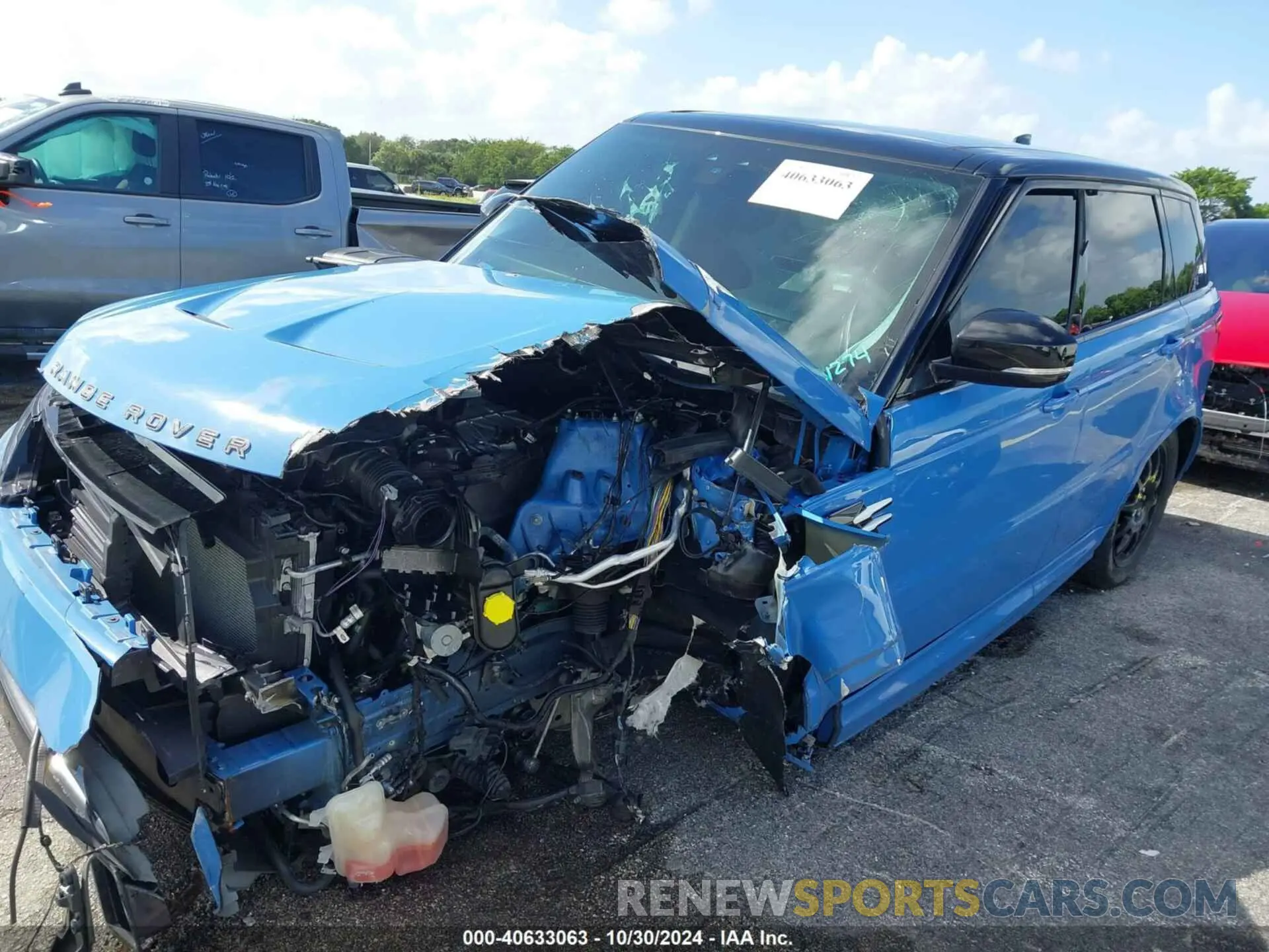6 fotografías del automóvil dañado SALWZ2RE6NA241274 LAND ROVER RANGE ROVER SPORT 2022
