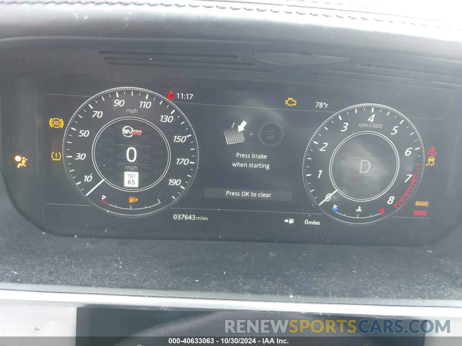 7 fotografías del automóvil dañado SALWZ2RE6NA241274 LAND ROVER RANGE ROVER SPORT 2022