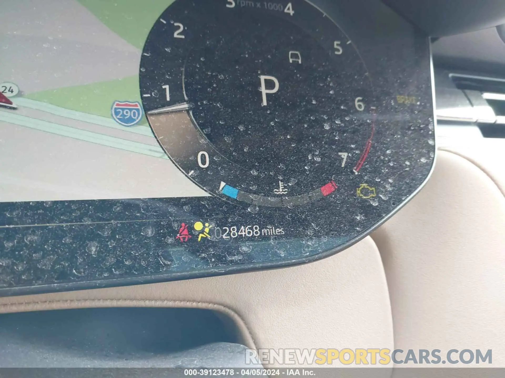 7 fotografías del automóvil dañado SAL1L9FU4PA112209 LAND ROVER RANGE ROVER SPORT 2023