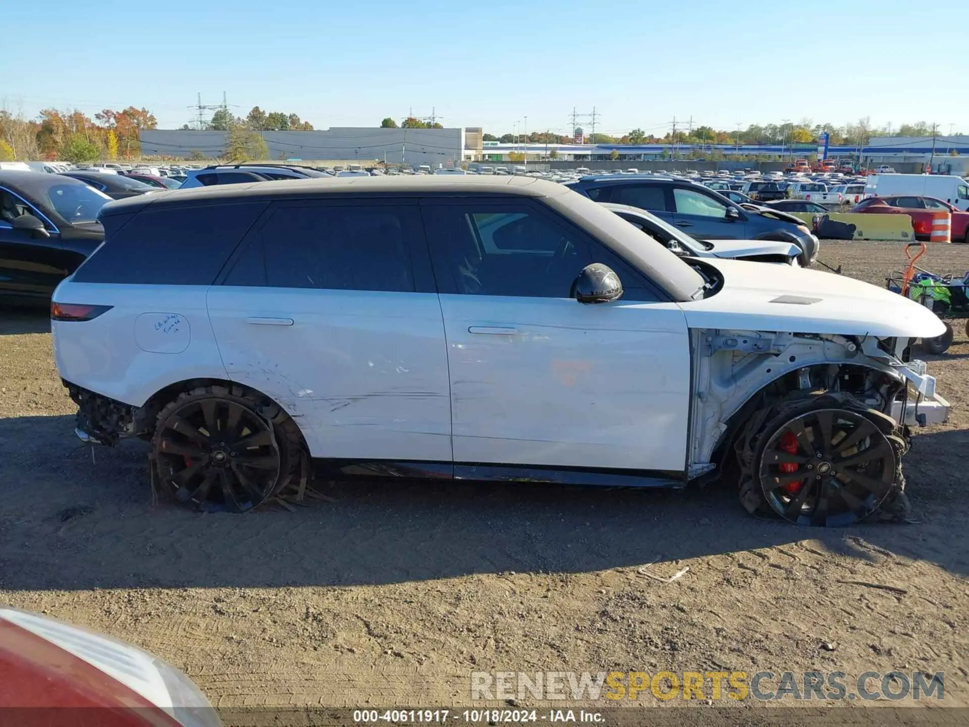 14 fotografías del automóvil dañado SAL1L9FU5PA136616 LAND ROVER RANGE ROVER SPORT 2023