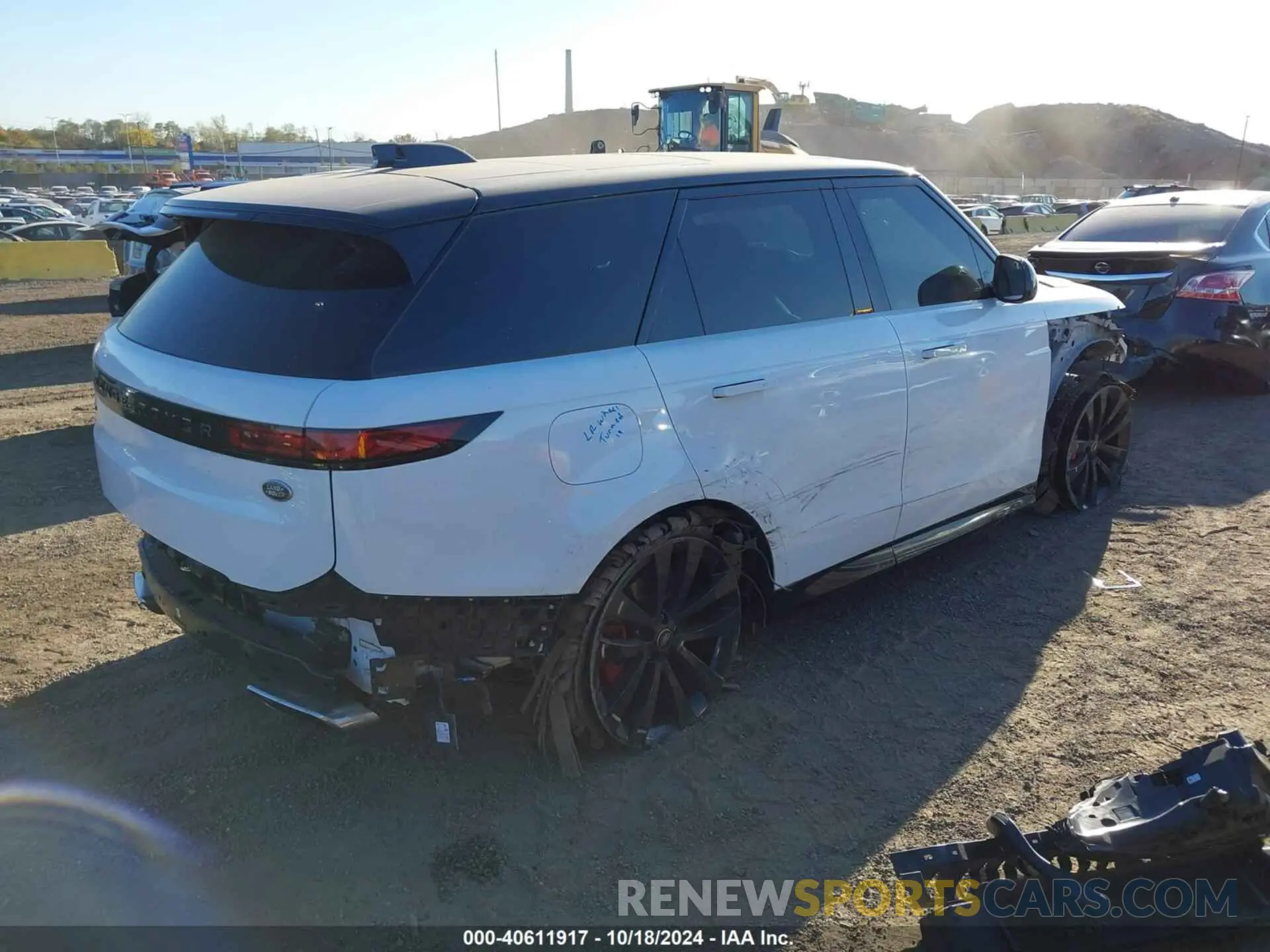 4 fotografías del automóvil dañado SAL1L9FU5PA136616 LAND ROVER RANGE ROVER SPORT 2023