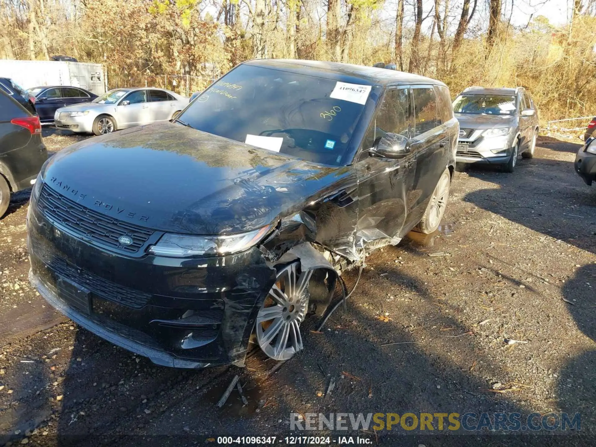 2 fotografías del automóvil dañado SAL1L9FU9RA158329 LAND ROVER RANGE ROVER SPORT 2024