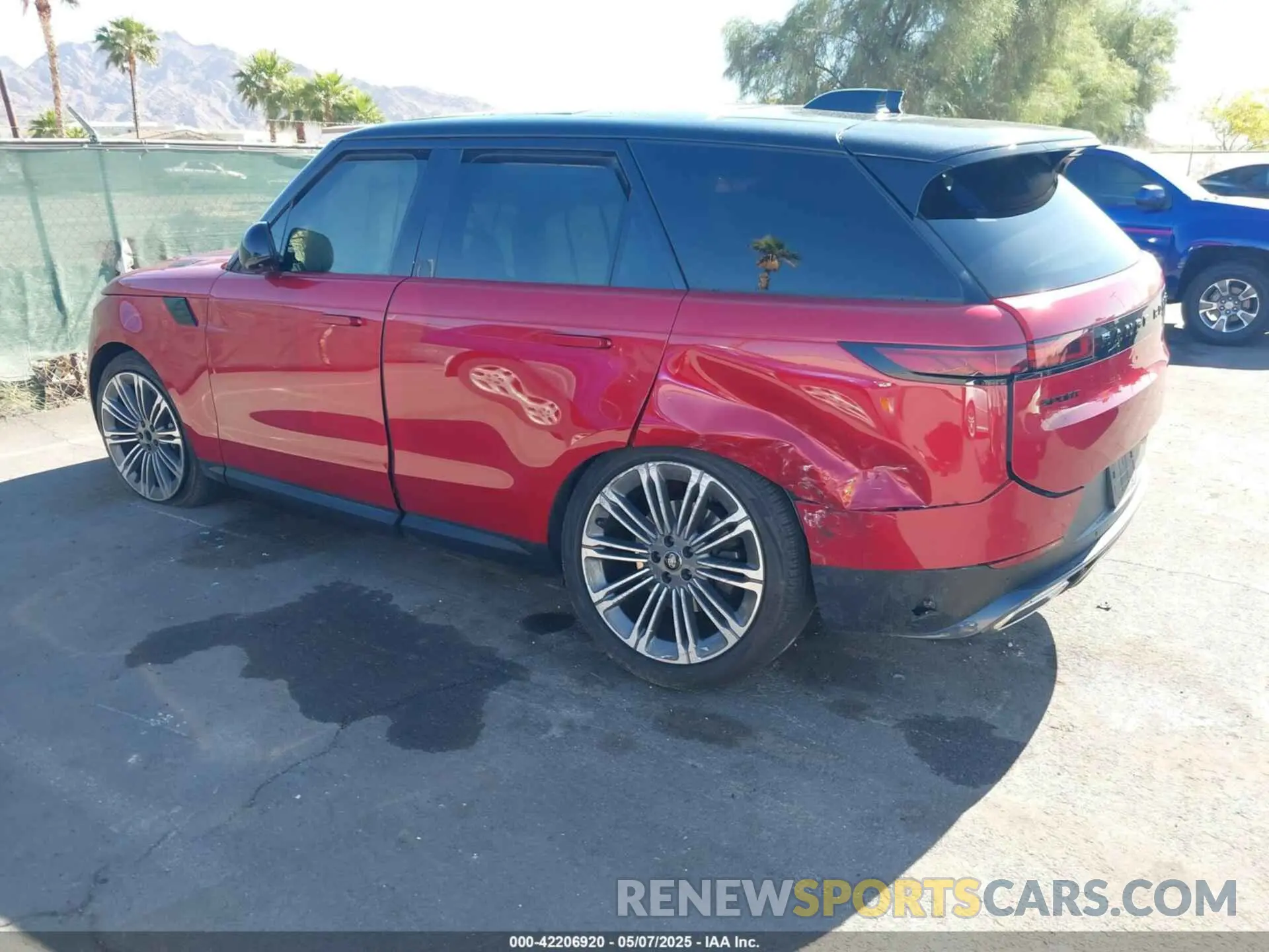 3 fotografías del automóvil dañado SAL1P9EU2RA199388 LAND ROVER RANGE ROVER SPORT 2024