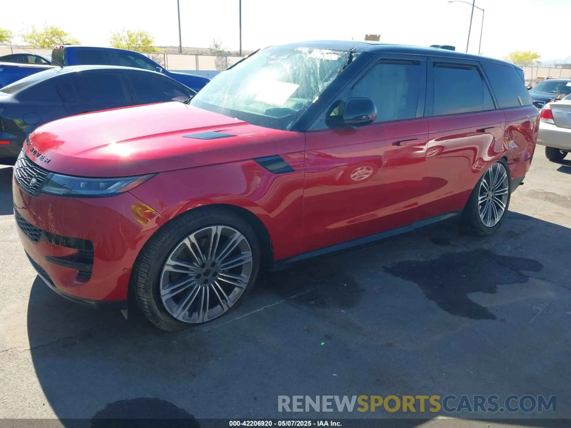 6 fotografías del automóvil dañado SAL1P9EU2RA199388 LAND ROVER RANGE ROVER SPORT 2024