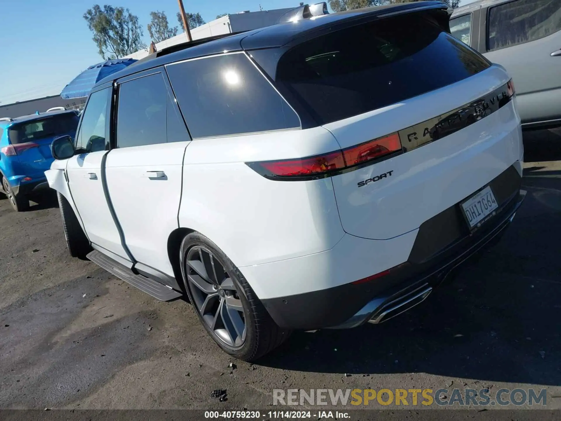 3 fotografías del automóvil dañado SAL1P9EU9RA198237 LAND ROVER RANGE ROVER SPORT 2024