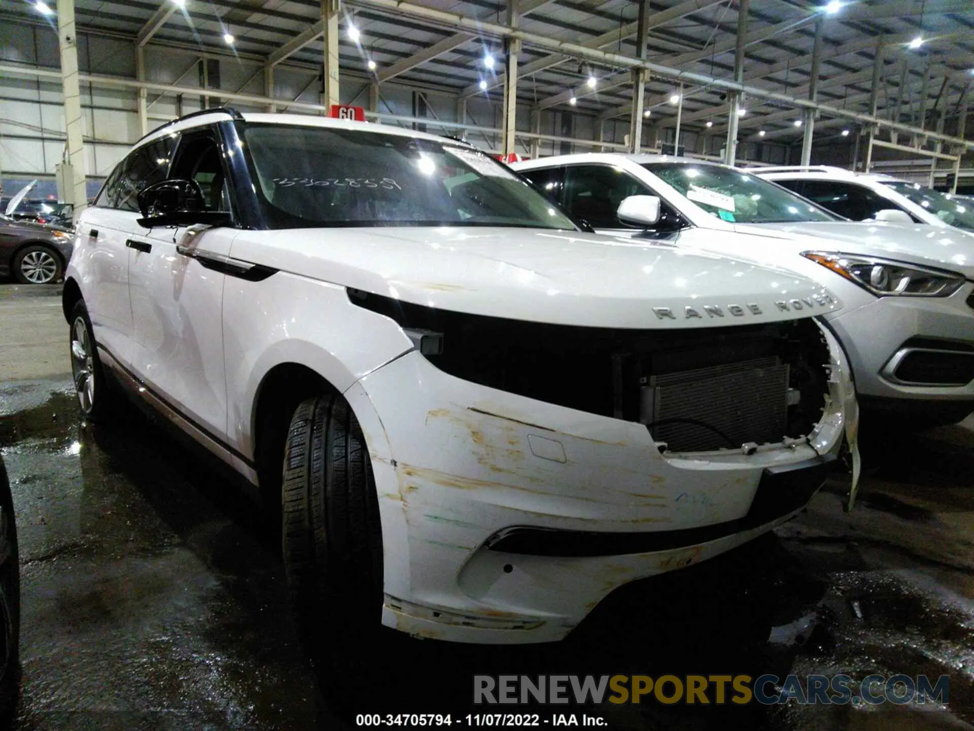1 fotografías del automóvil dañado 00LYB2EX7KA203617 LAND ROVER RANGE ROVER VELAR 2019