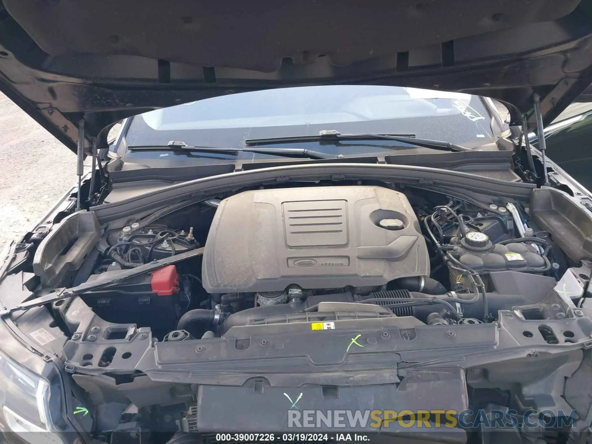 10 fotografías del automóvil dañado SALYA2EX0KA211030 LAND ROVER RANGE ROVER VELAR 2019