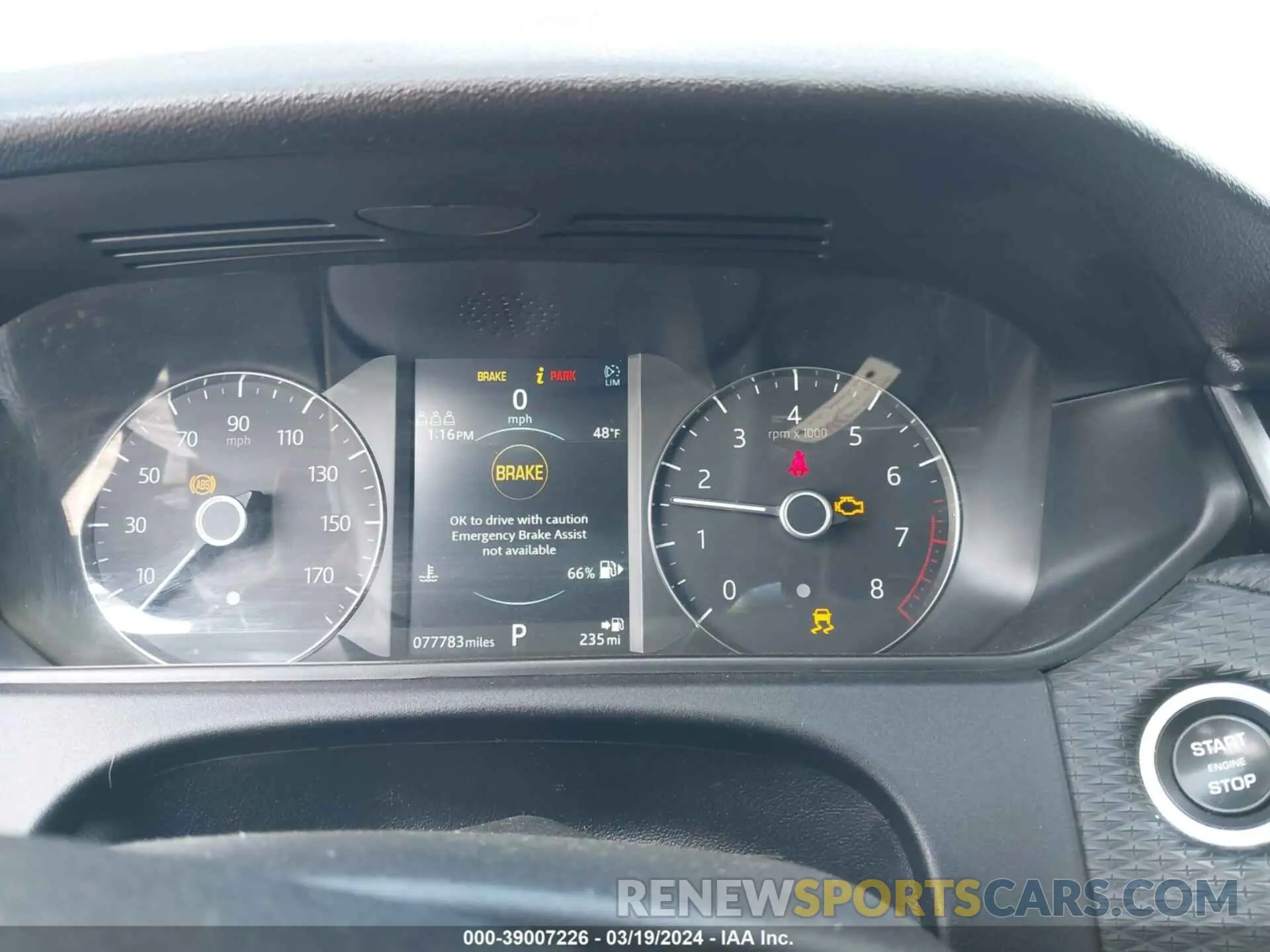 7 fotografías del automóvil dañado SALYA2EX0KA211030 LAND ROVER RANGE ROVER VELAR 2019