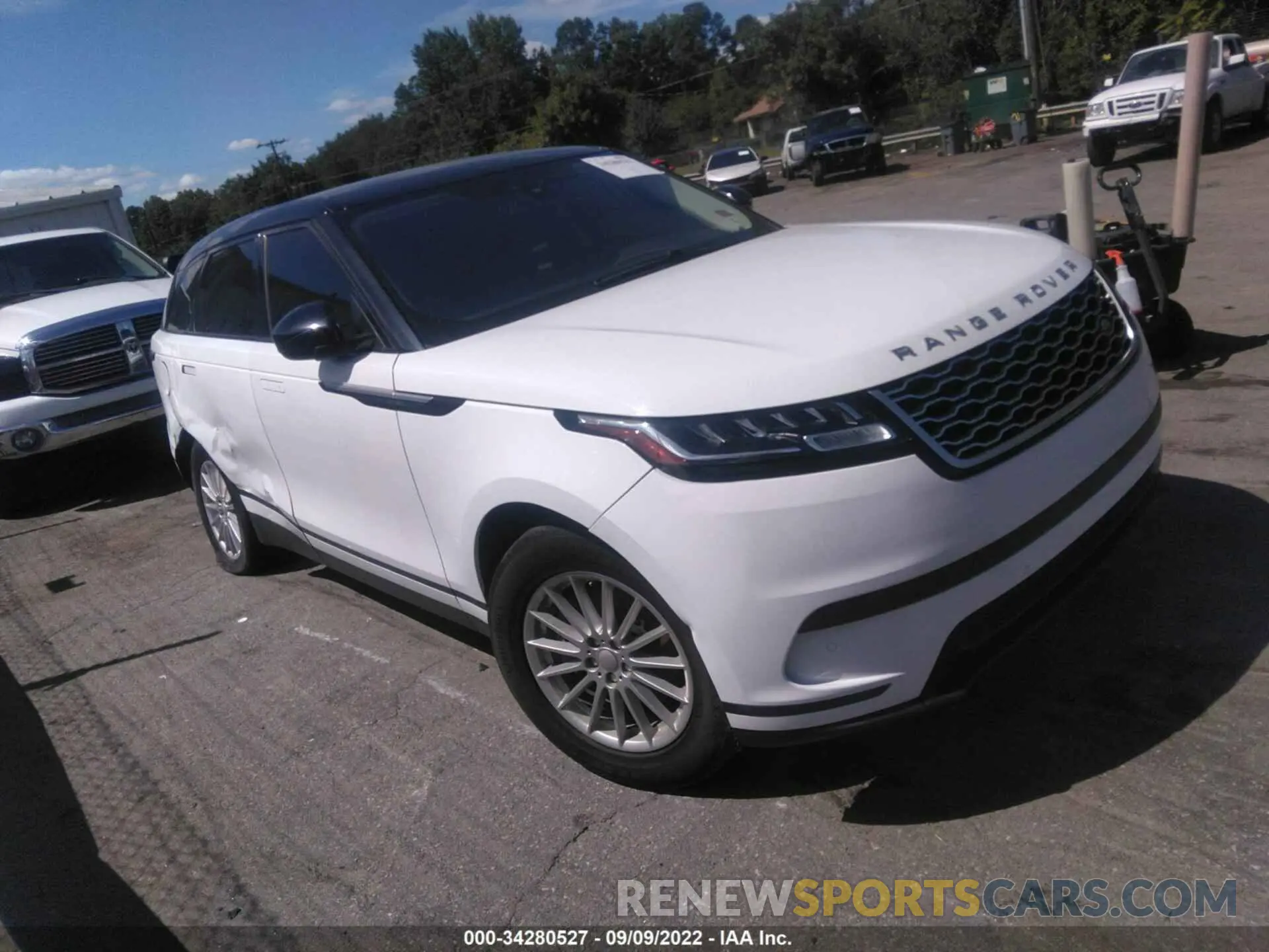 1 fotografías del automóvil dañado SALYA2EX7KA212496 LAND ROVER RANGE ROVER VELAR 2019