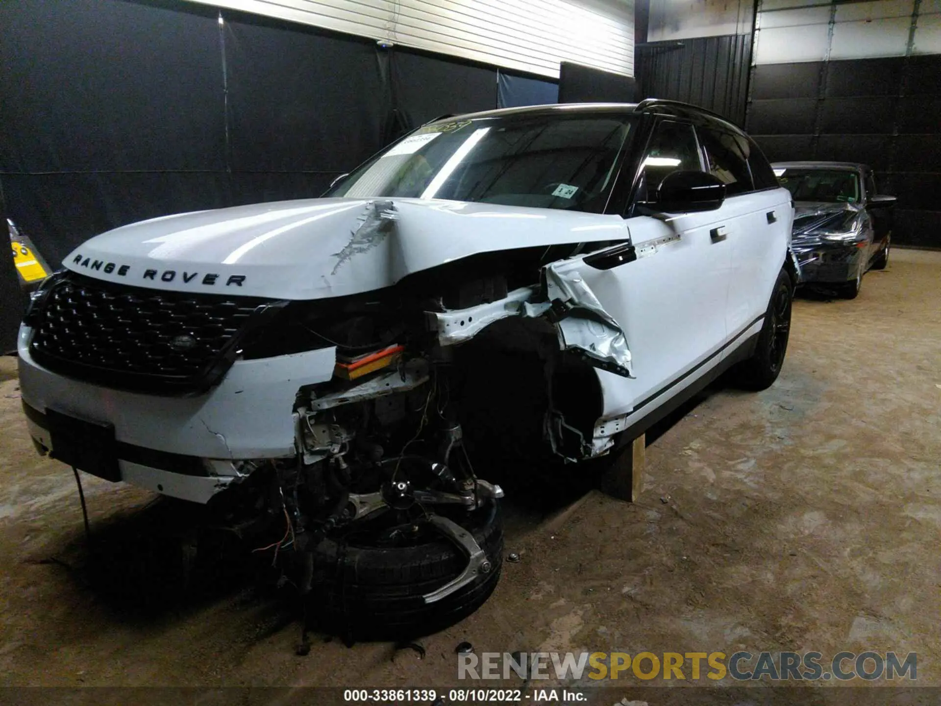 2 fotografías del automóvil dañado SALYB2EV2KA788010 LAND ROVER RANGE ROVER VELAR 2019